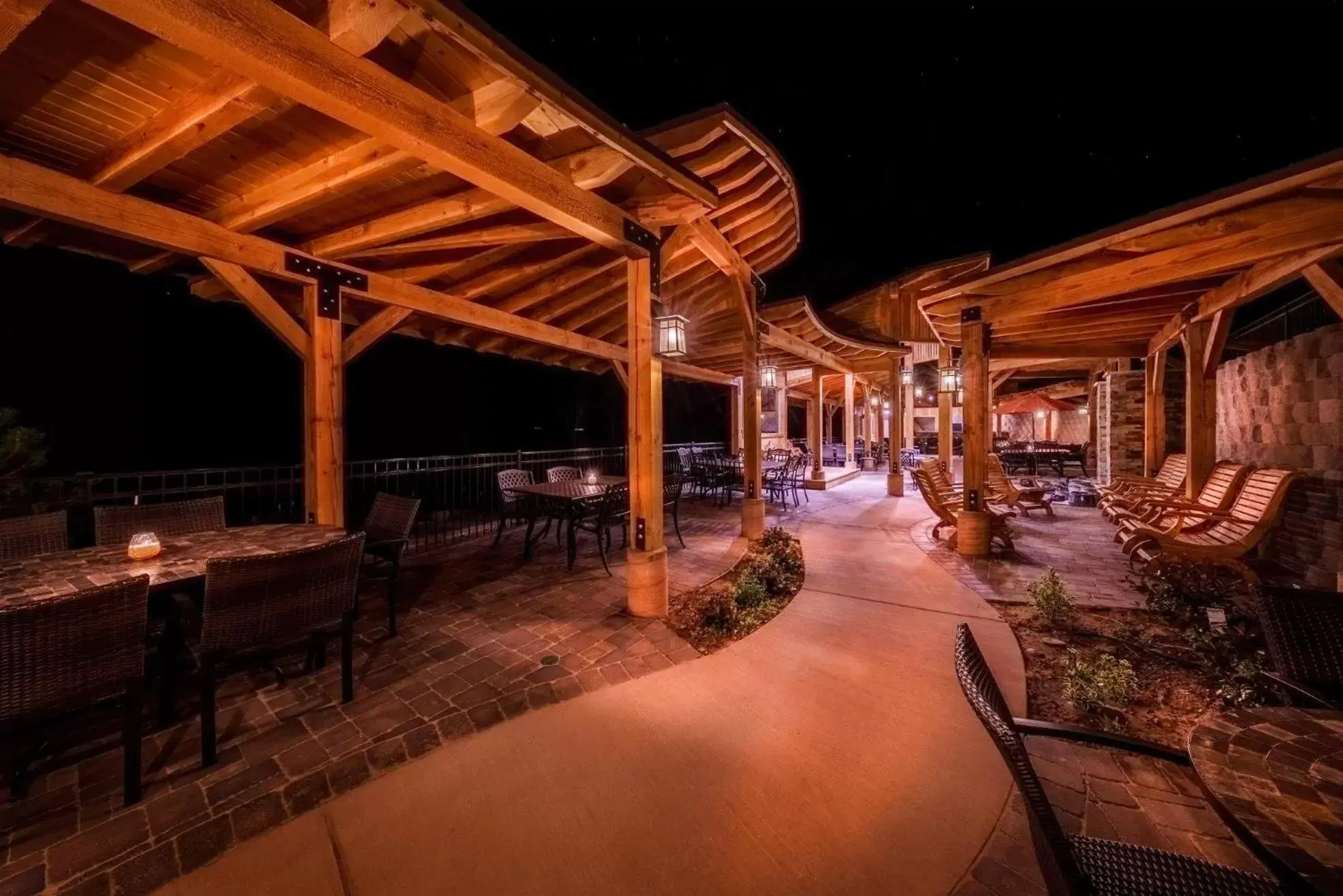 BBQ facilities in Desert Rose Resort & Cabins