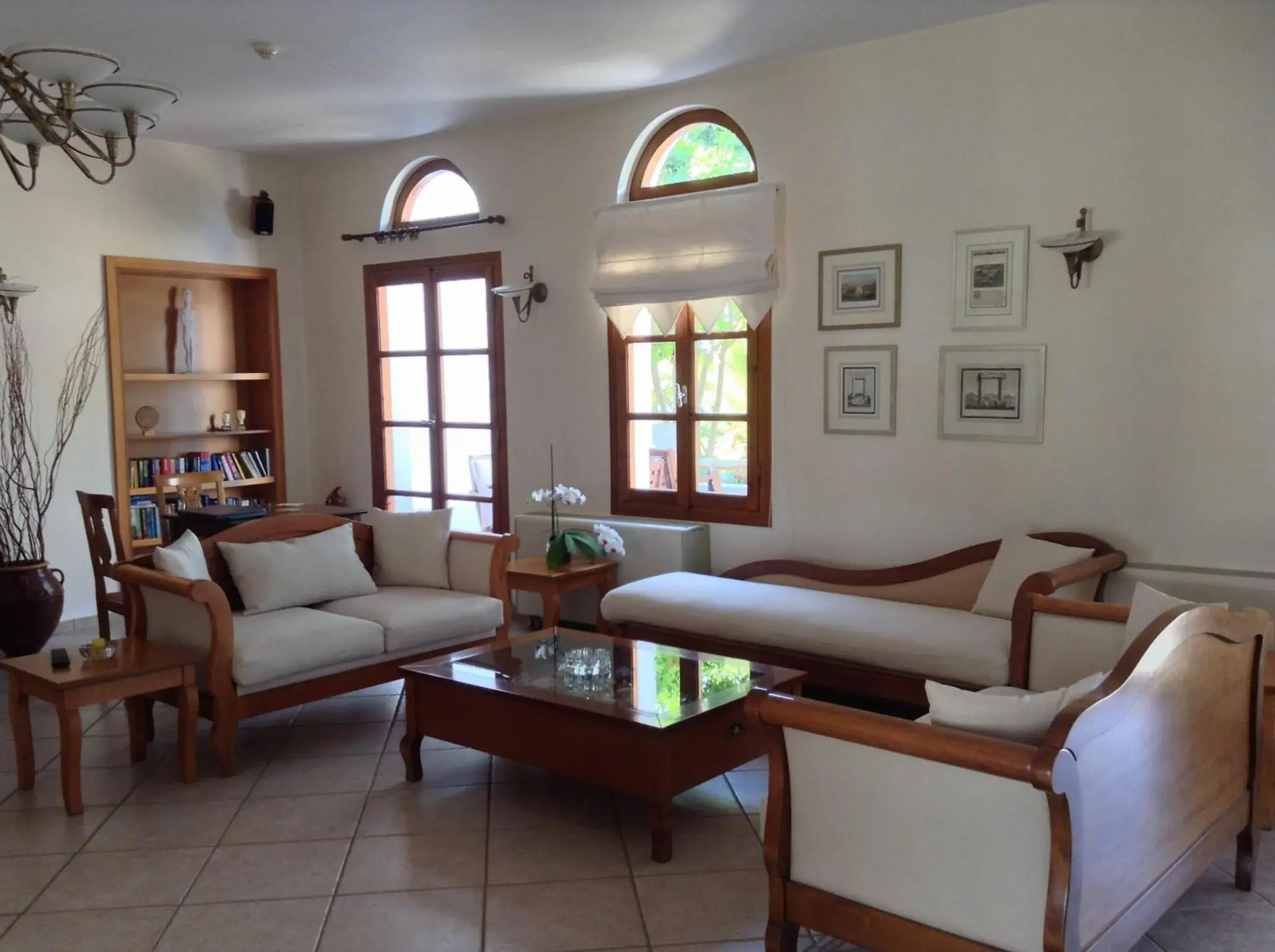 Communal lounge/ TV room, Seating Area in Astir Of Naxos