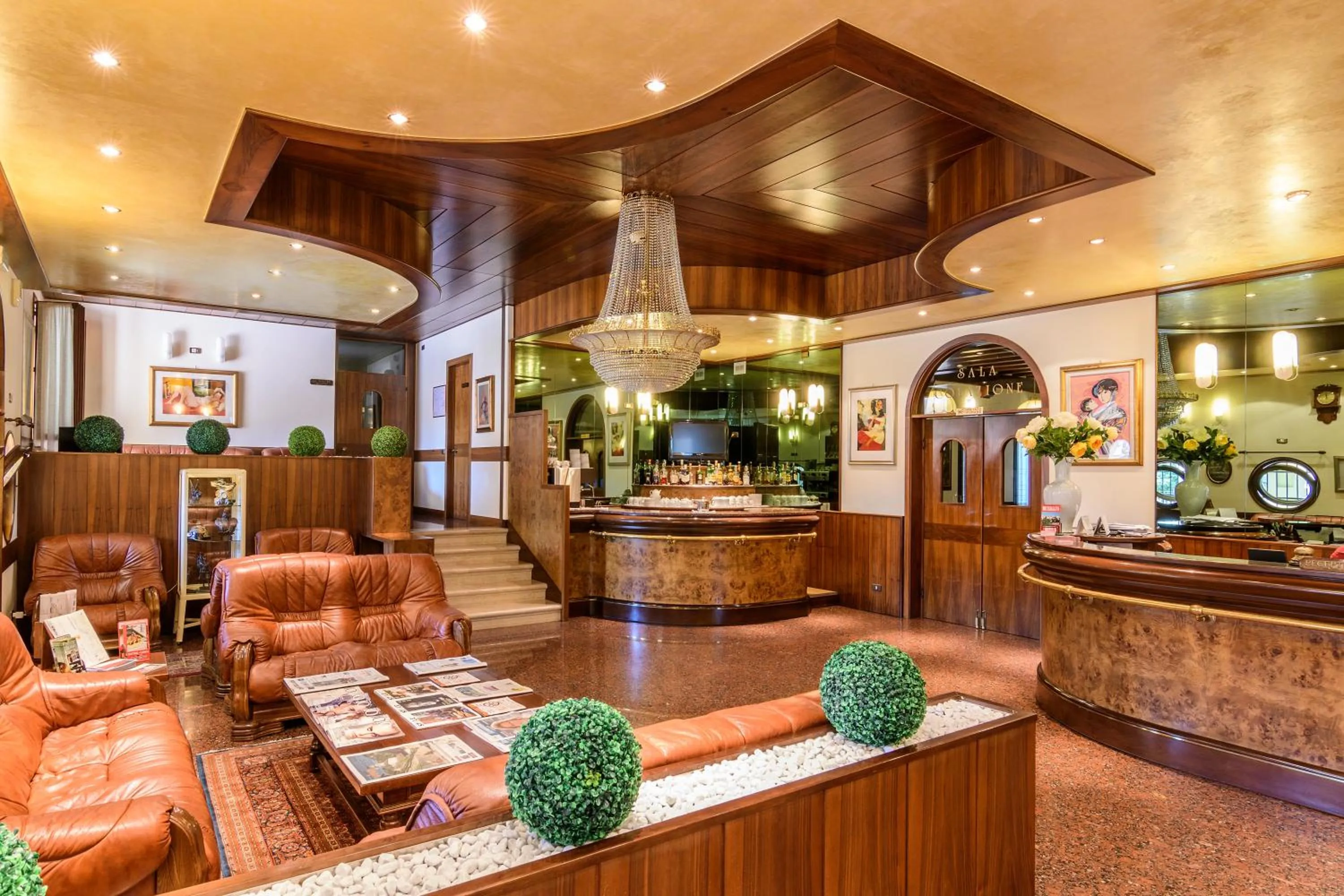 Lounge or bar in Hotel San Marco