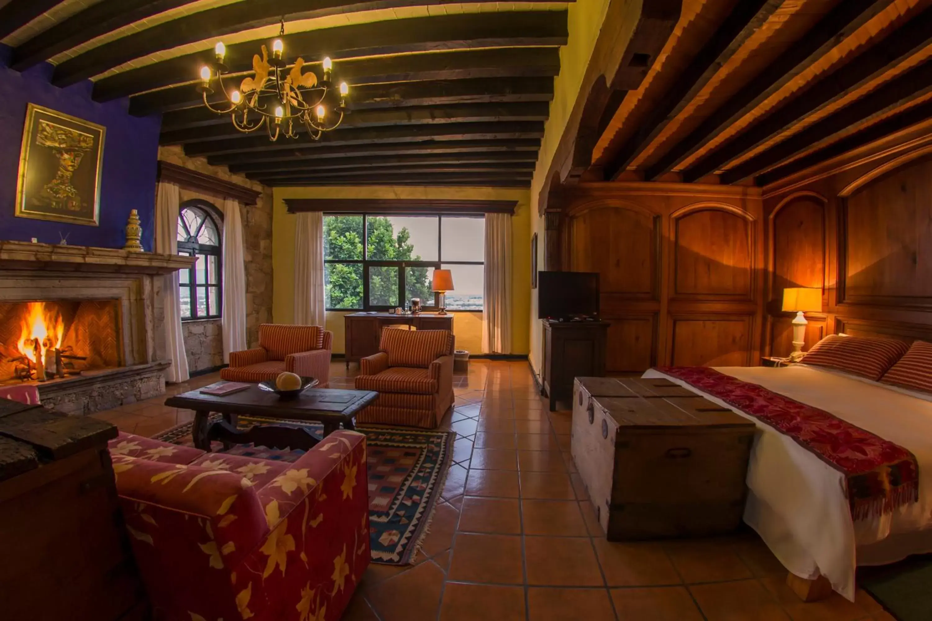 Living room in Villa Montaña Hotel & Spa