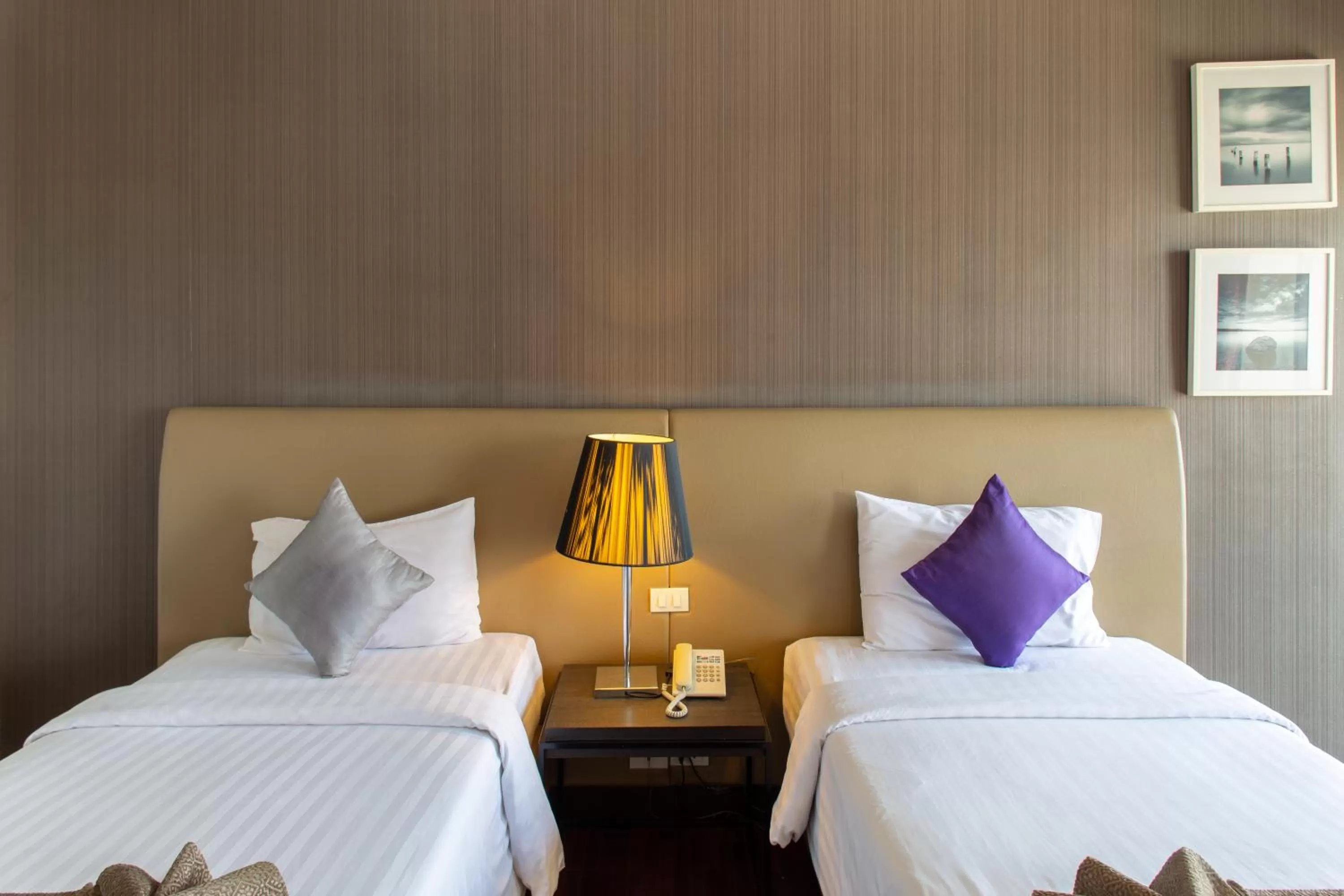 Bed in Mida Hotel Don Mueang Airport