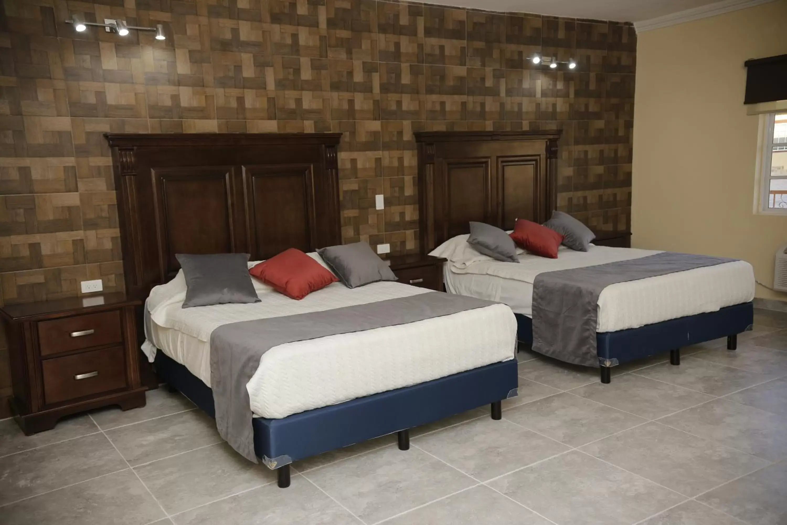 Bed in Hotel Posada Santa Fe