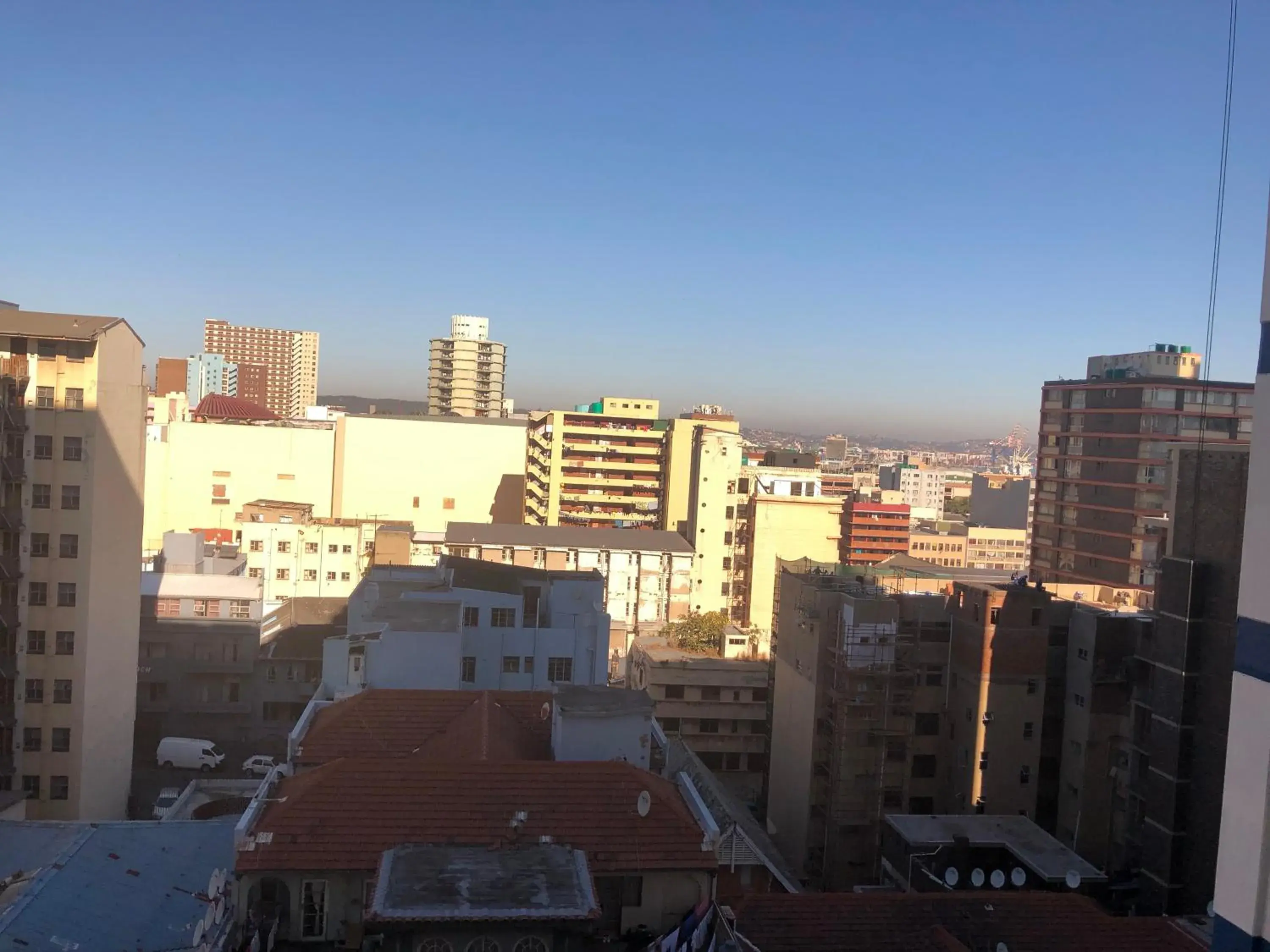 City view in Coastlands Durban Self Catering Holiday Apartments