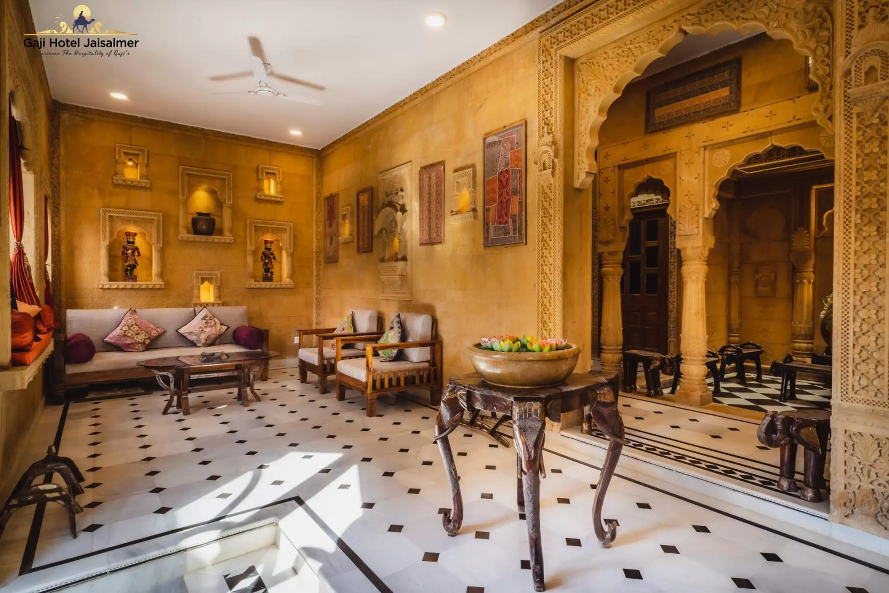 Property building, Restaurant/Places to Eat in Gaji Hotel Jaisalmer