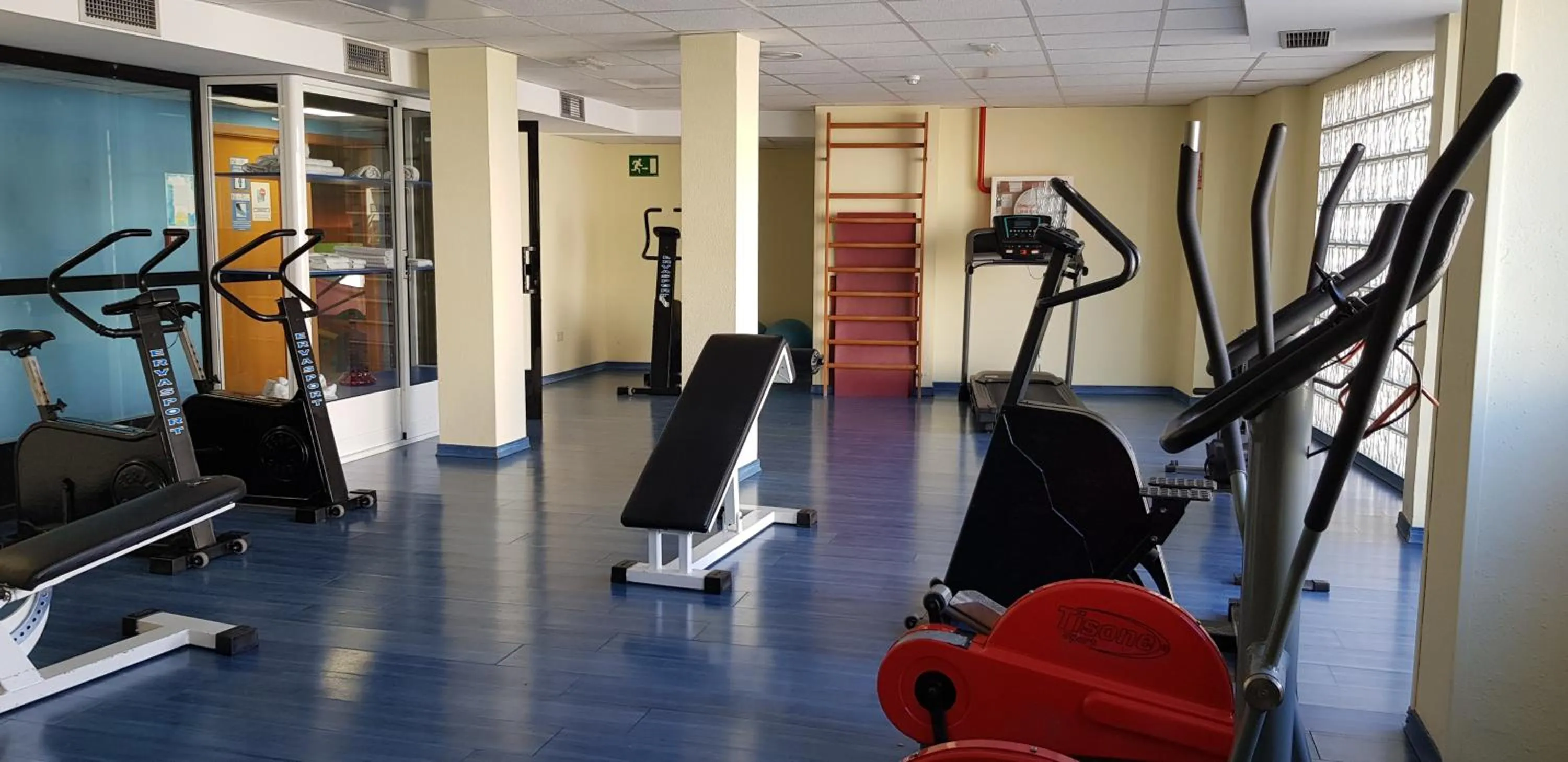 Fitness centre/facilities in Hotel Tres Anclas