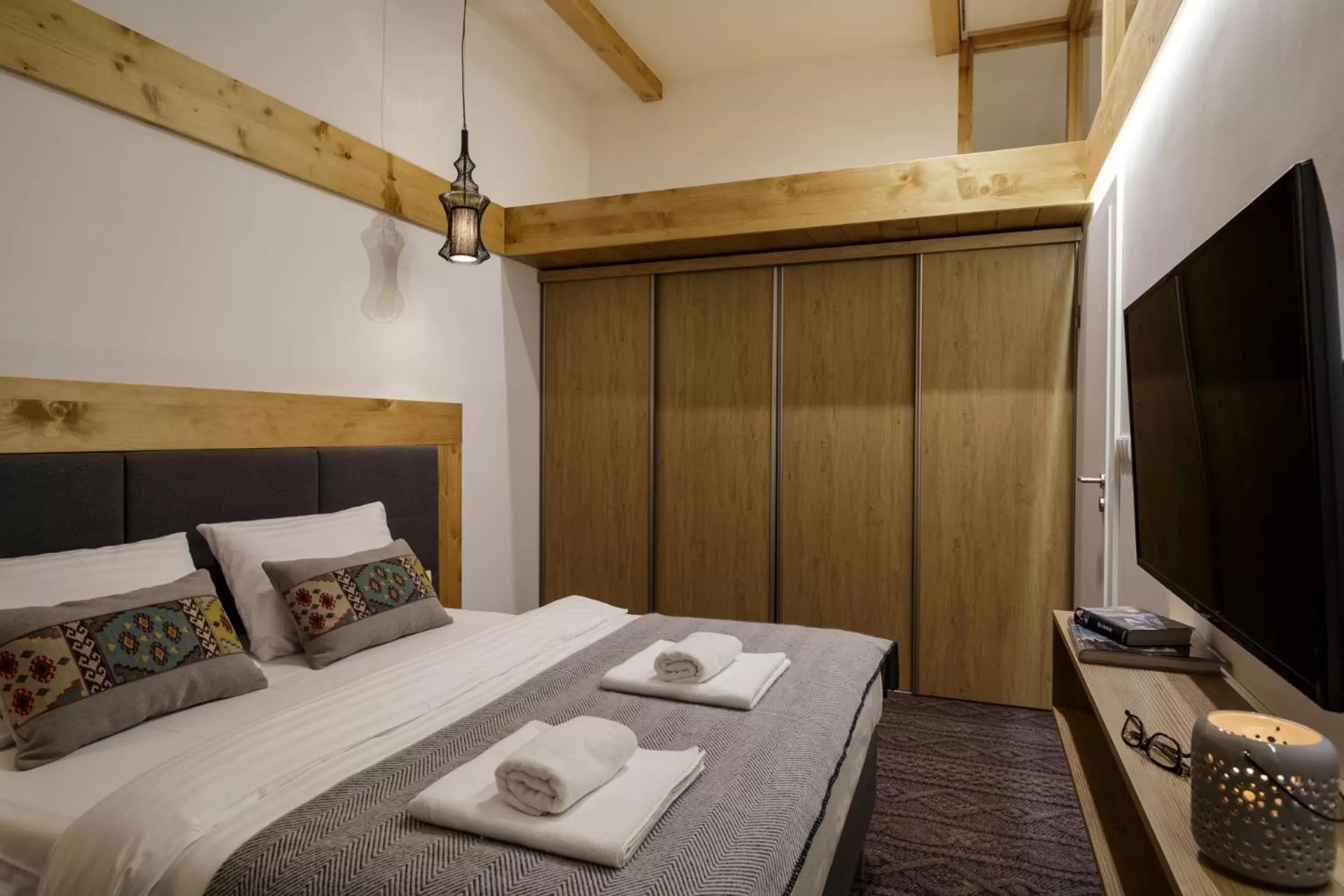 Bed in Aparthotel Giewont