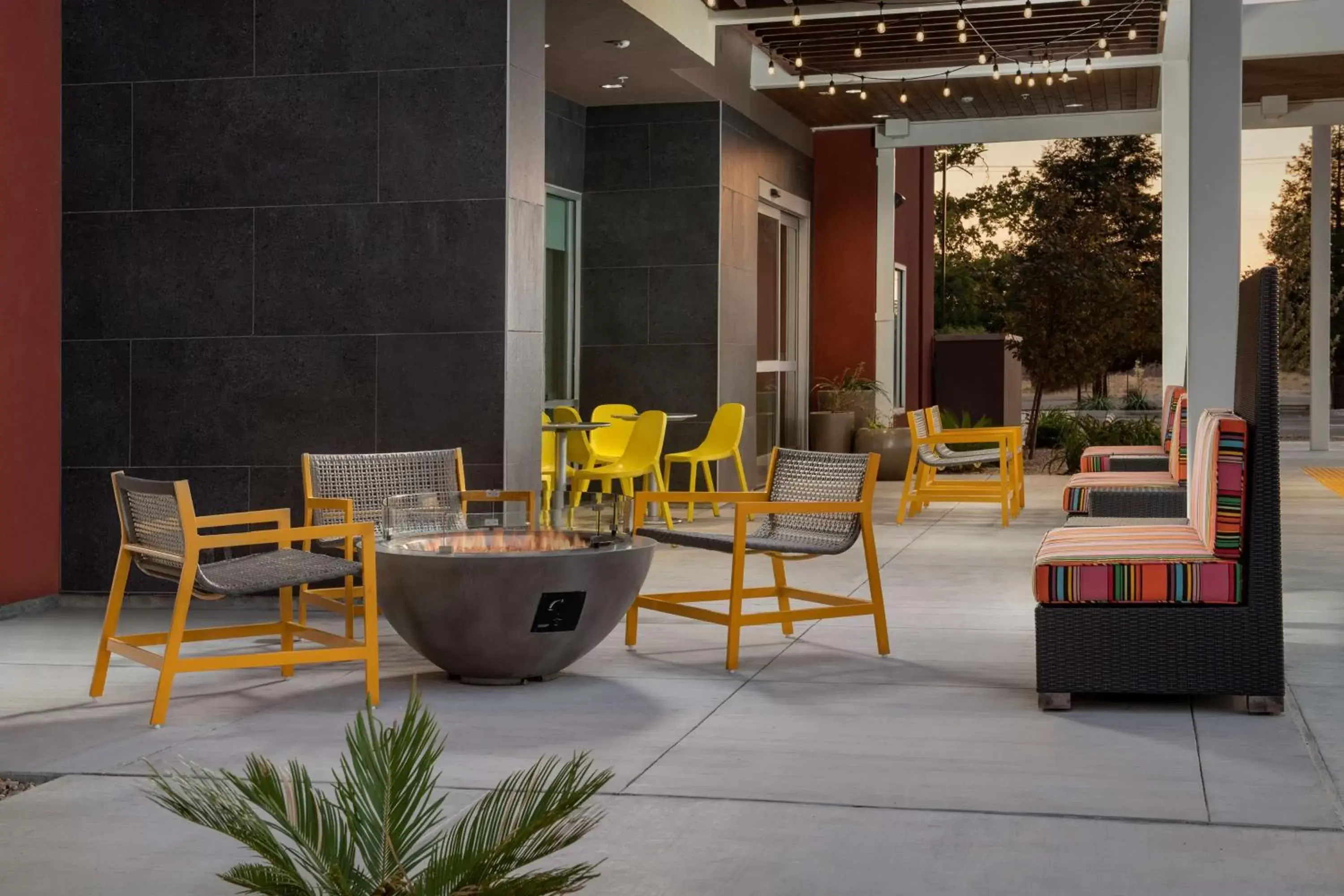 Patio in Home2 Suites By Hilton Clovis Fresno Airport