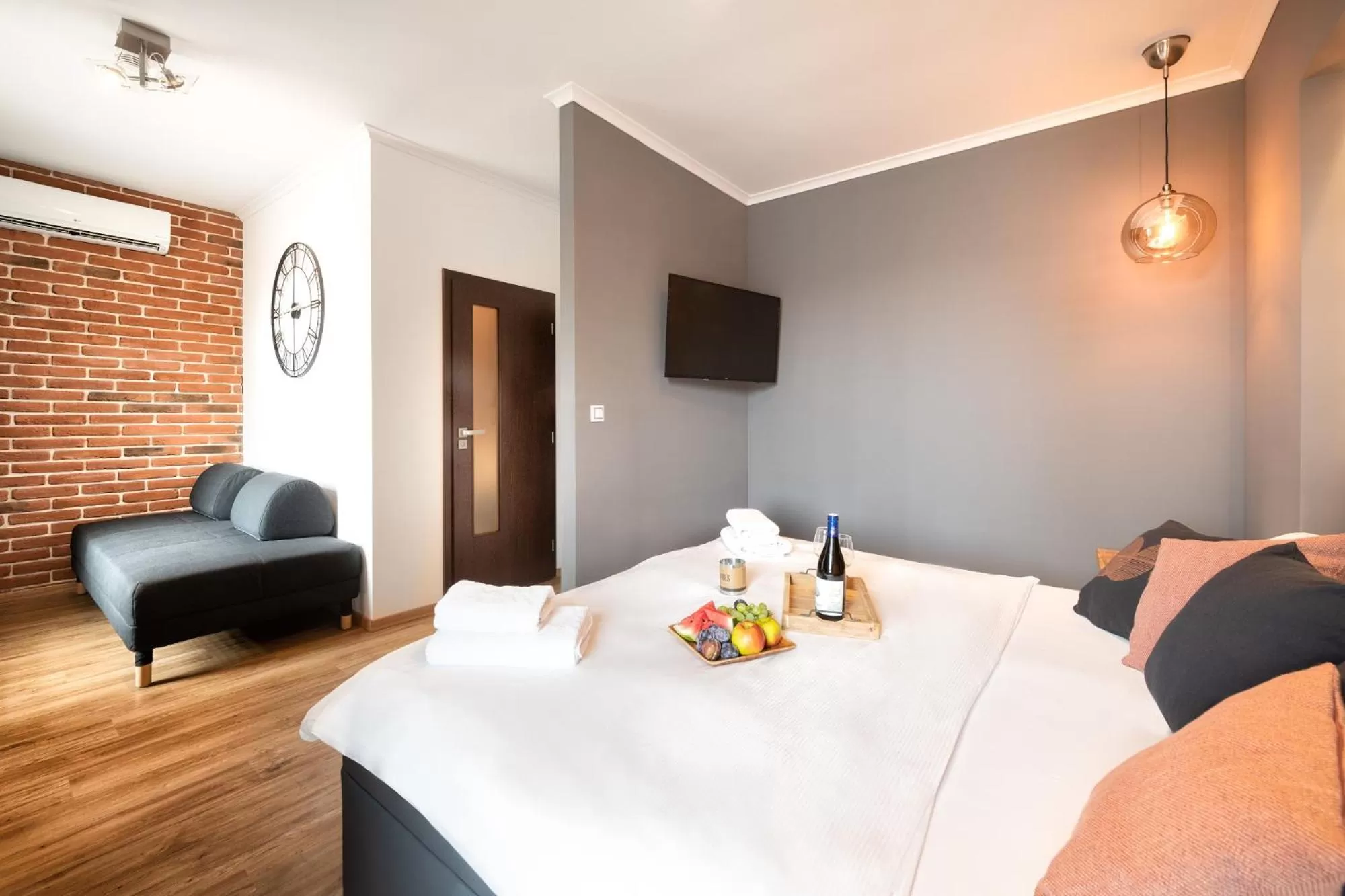 Bedroom in Wine & Wellness hotel Besední dům