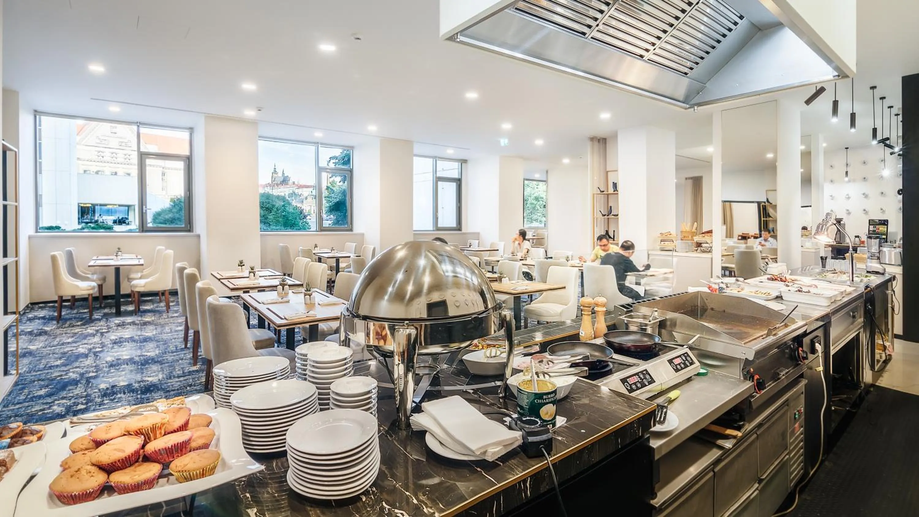 Food close-up in The President