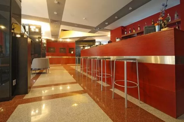 Lounge or bar in Hotel City Pleven