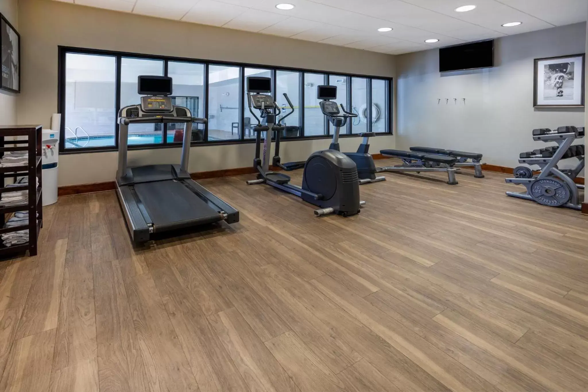 Fitness centre/facilities, Fitness Center/Facilities in Staybridge Suites Wilmington East, an IHG Hotel