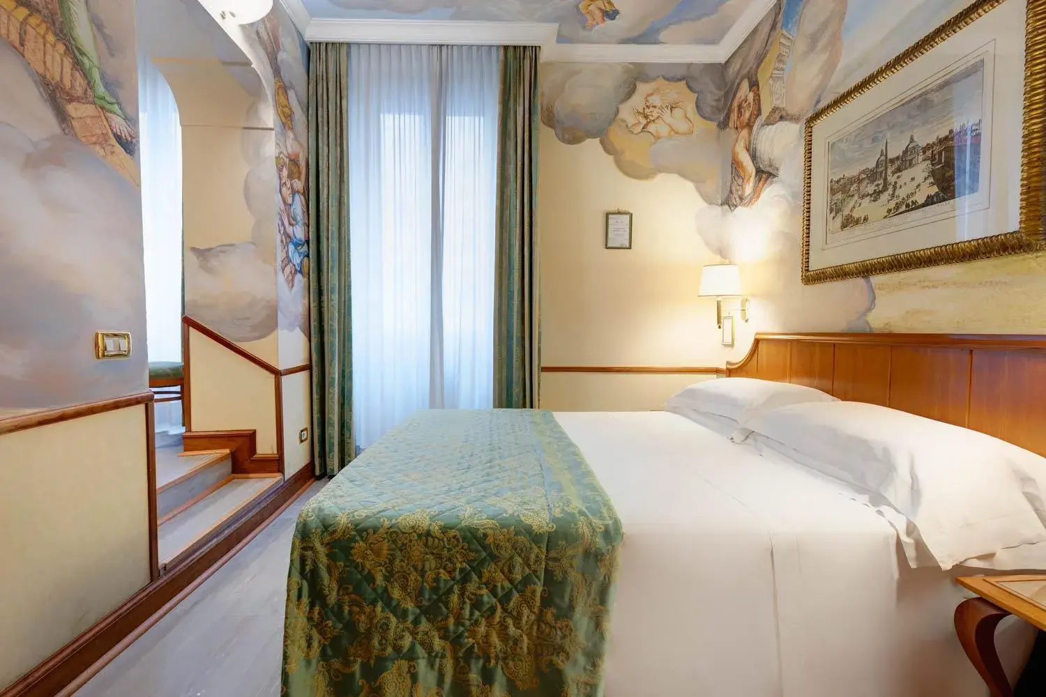 Bed in Hotel Amalfi