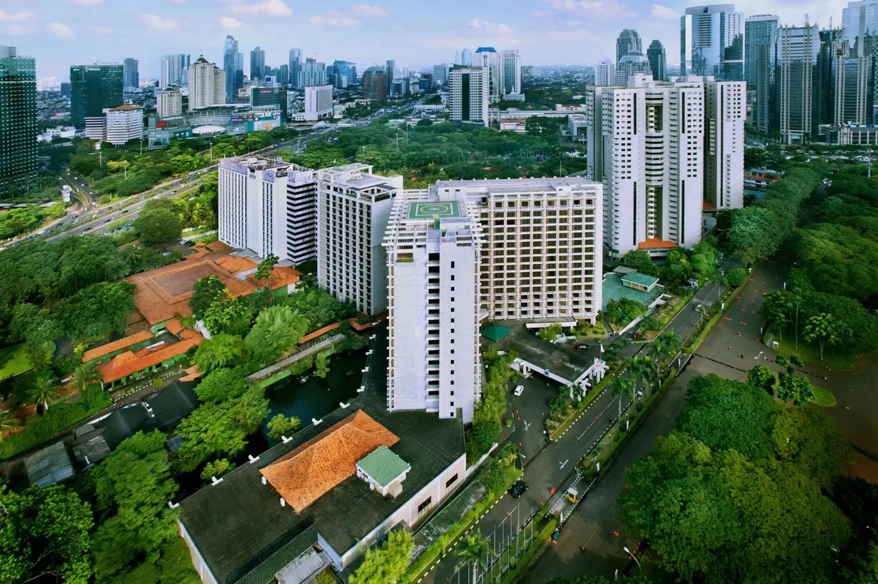 Facade/entrance, Bird's-eye View in The Sultan Hotel & Residence Jakarta