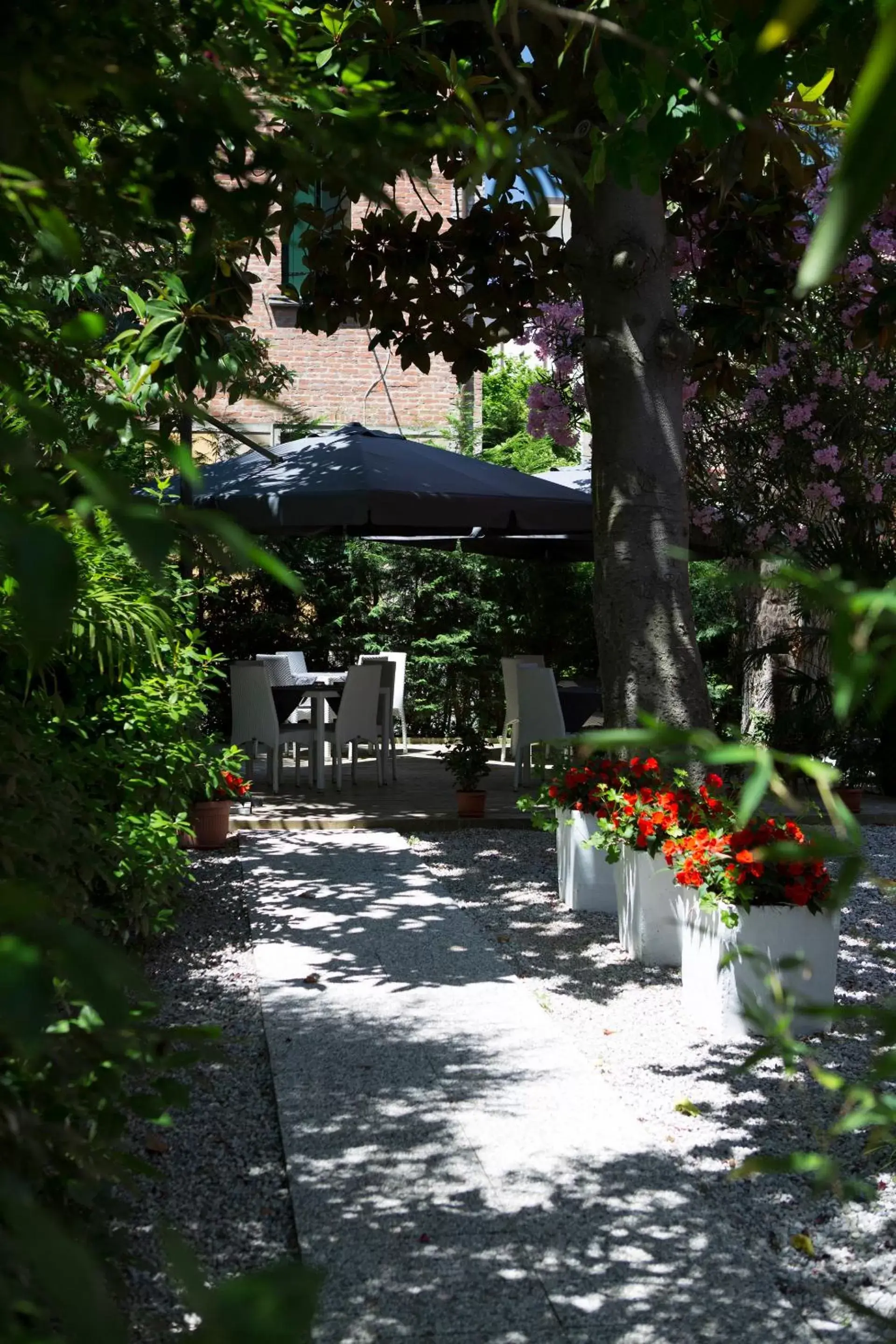 Garden in Hotel Villa Pannonia