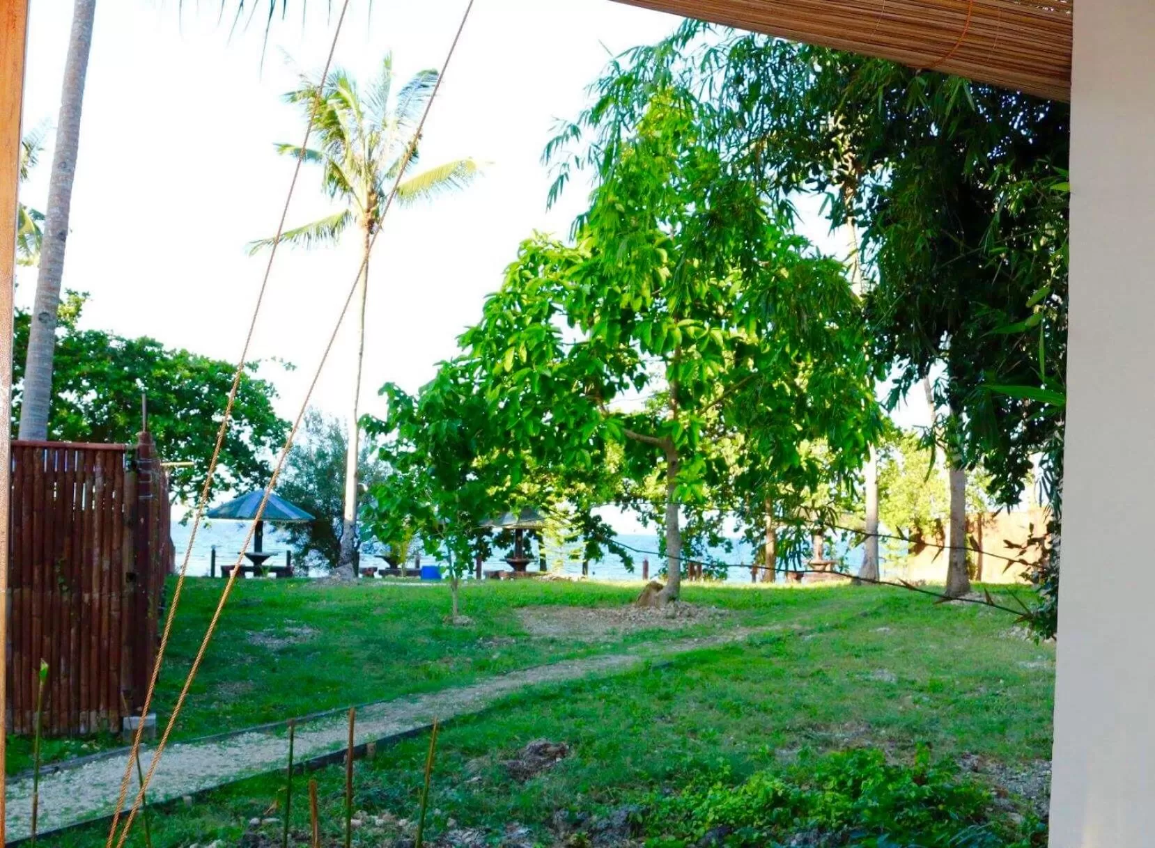 Natural landscape in D's Oceanview Beach Resort