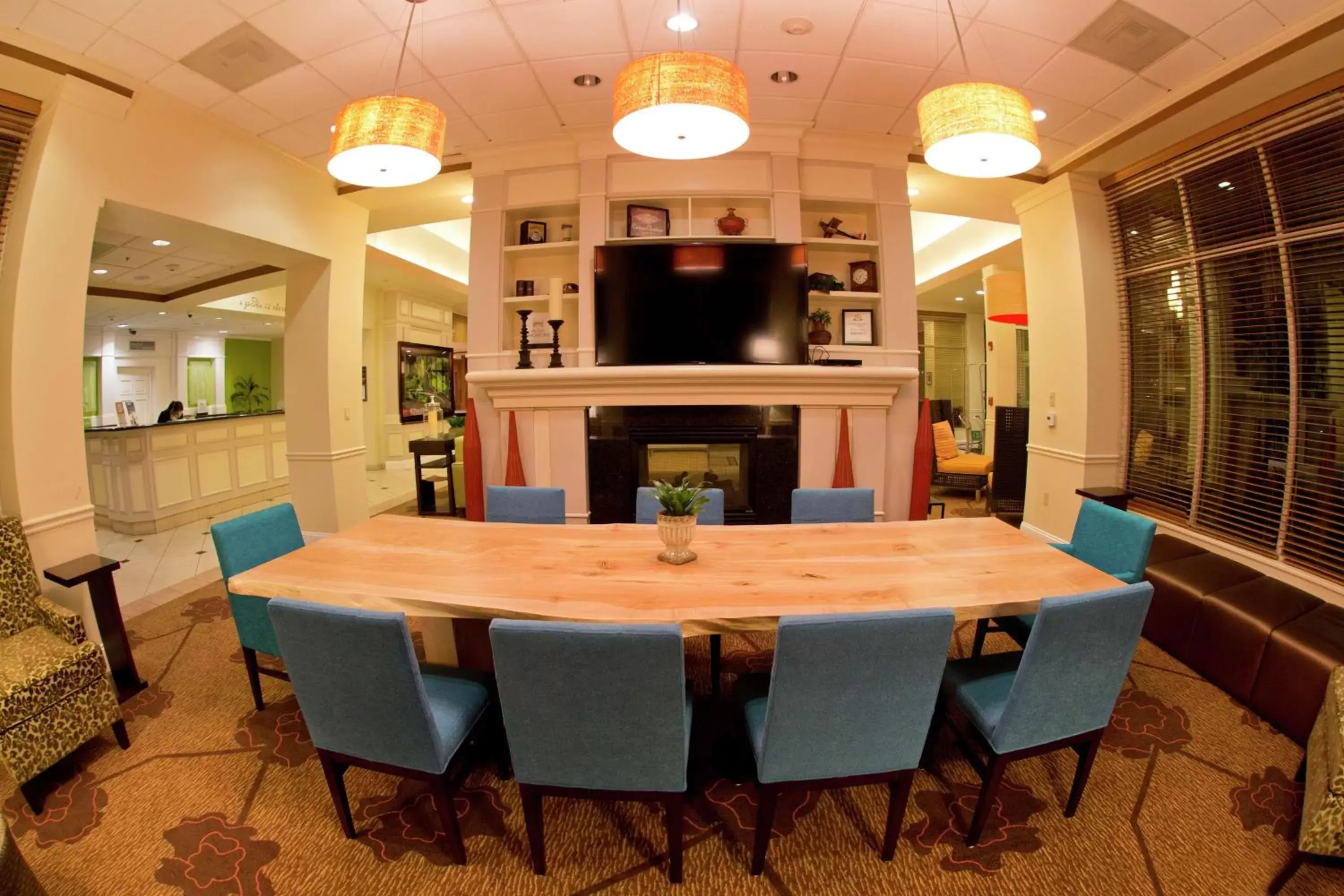 Lobby or reception, Restaurant/Places to Eat in Hilton Garden Inn Oxnard/Camarillo