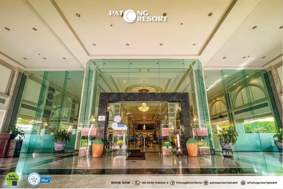 Lobby or reception in Patong Resort Hotel - SHA Extra Plus