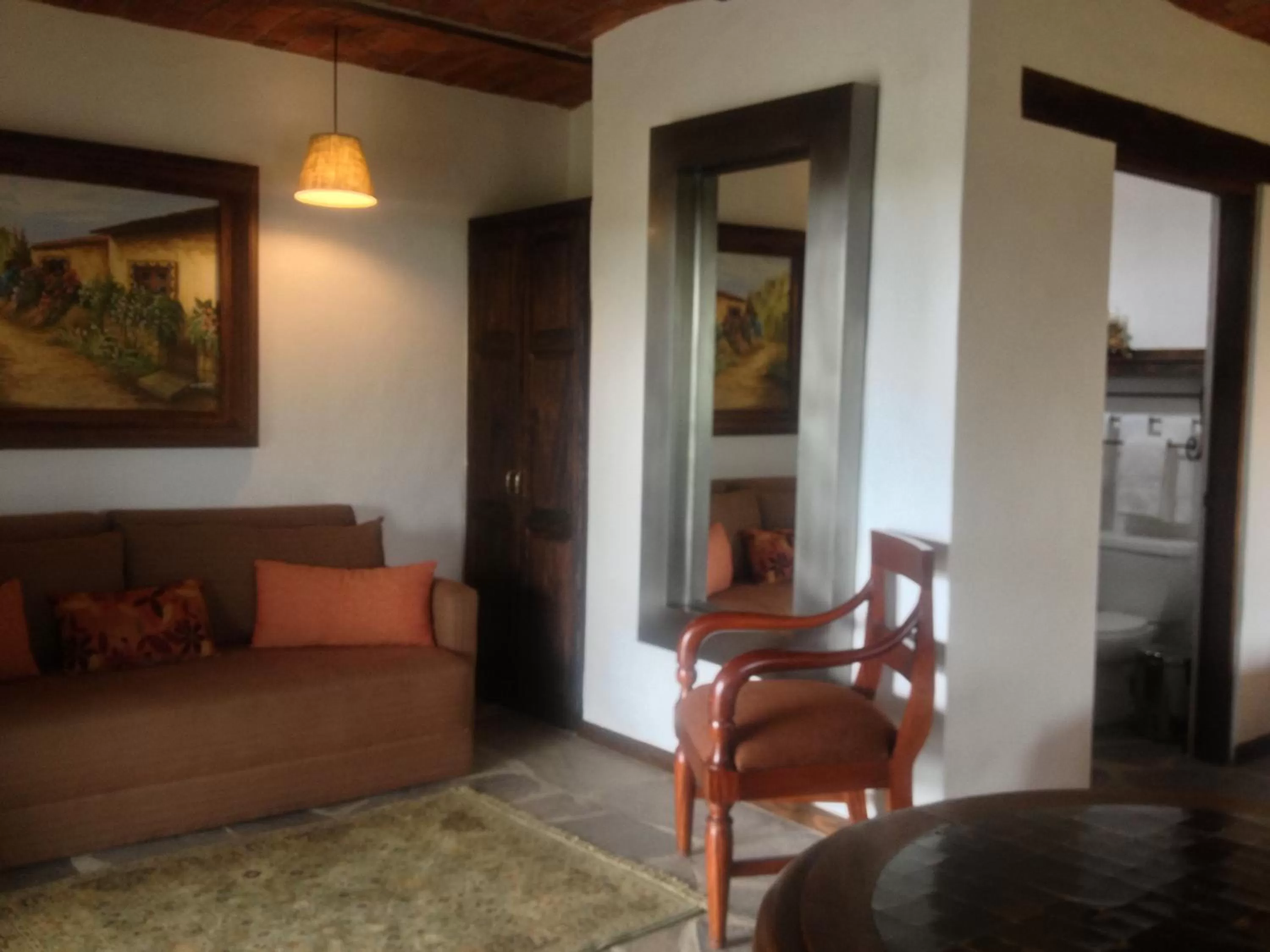 Seating Area in Hotel Villa Cassis