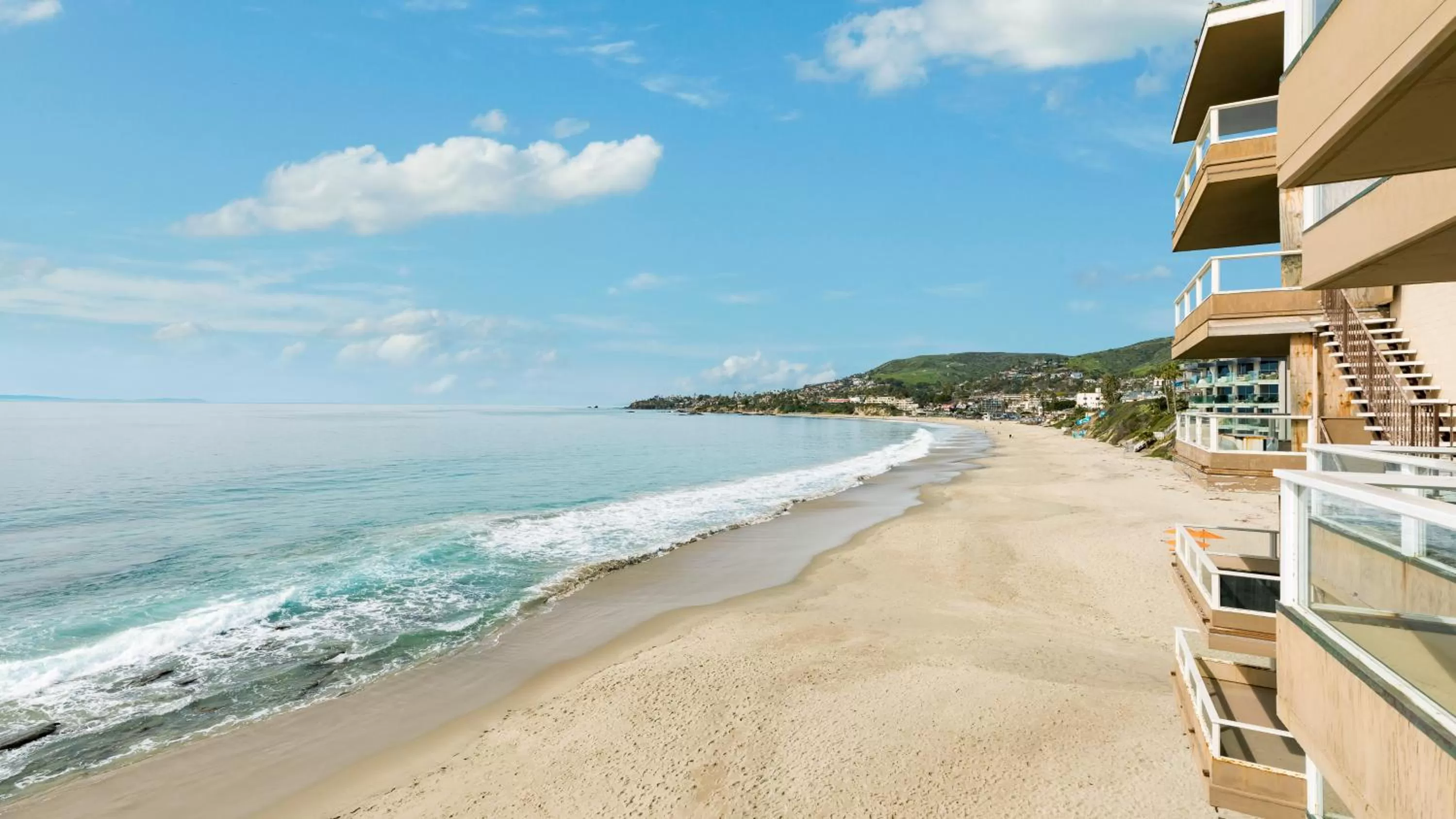 Balcony/Terrace, Beach in Pacific Edge Hotel on Laguna Beach