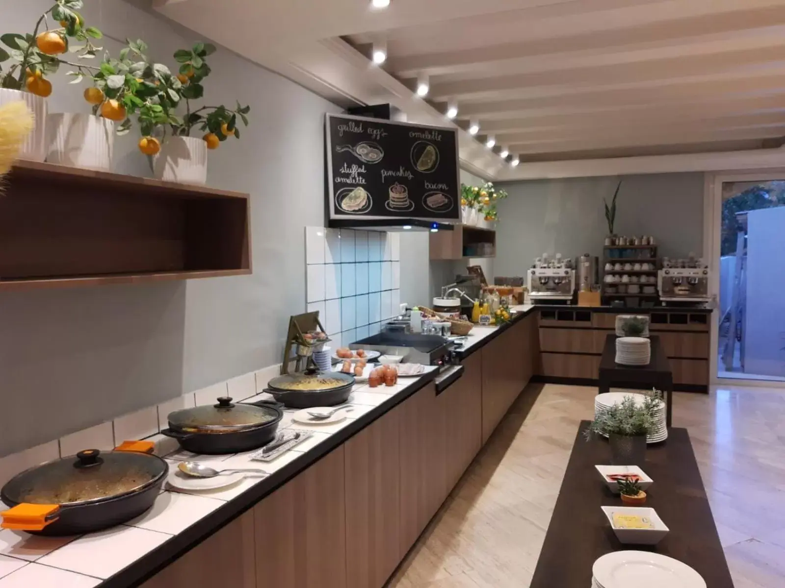 Buffet breakfast in Van der Valk Hotel Barcarola Buffet breakfast in Van der Valk Hotel Barcarola