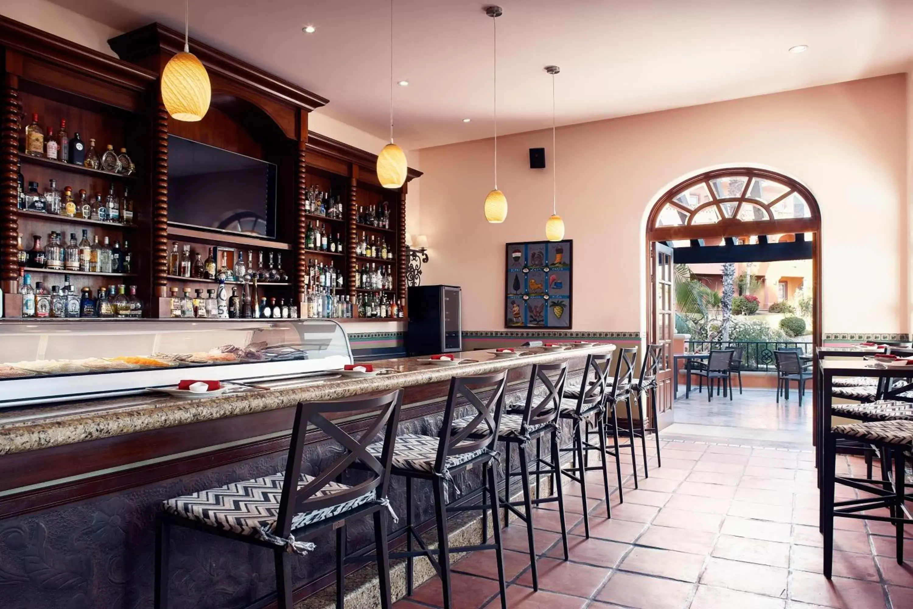 Restaurant/places to eat, Lounge/Bar in Hacienda del Mar Los Cabos