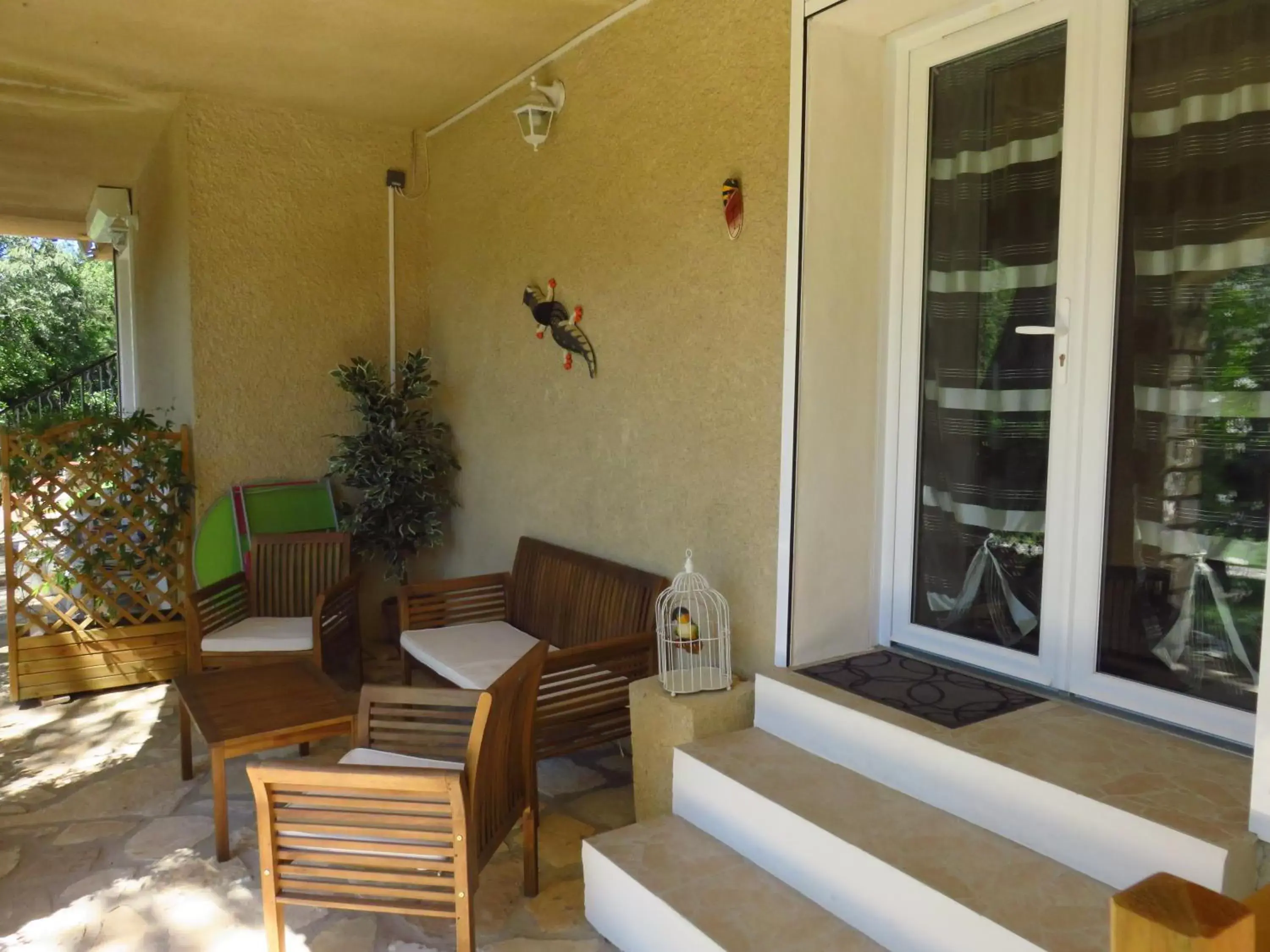 Balcony/Terrace in Le Mas Des Cigales