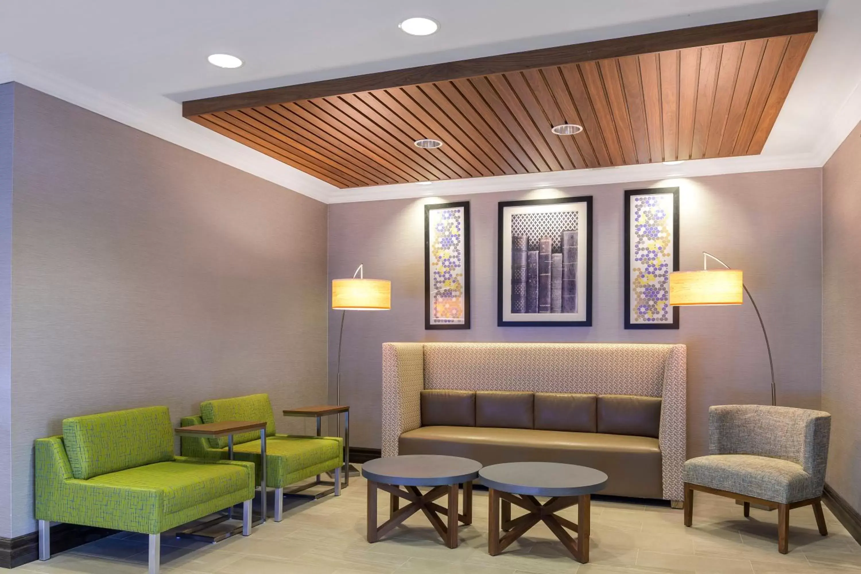 Property building, Seating Area in Holiday Inn Express Hotel & Suites North Bay, an IHG Hotel