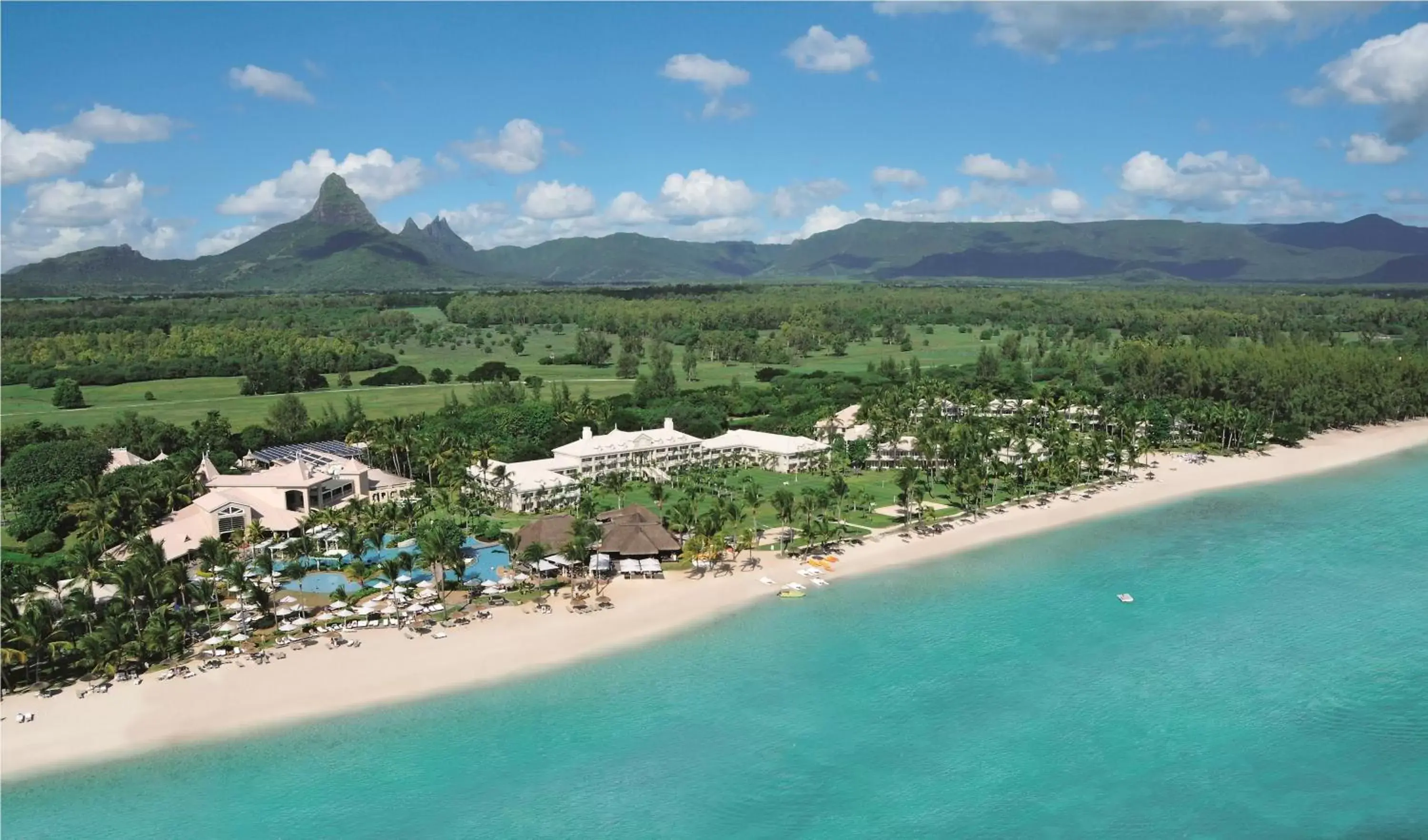 Bird's eye view, Bird's-eye View in Sugar Beach Mauritius