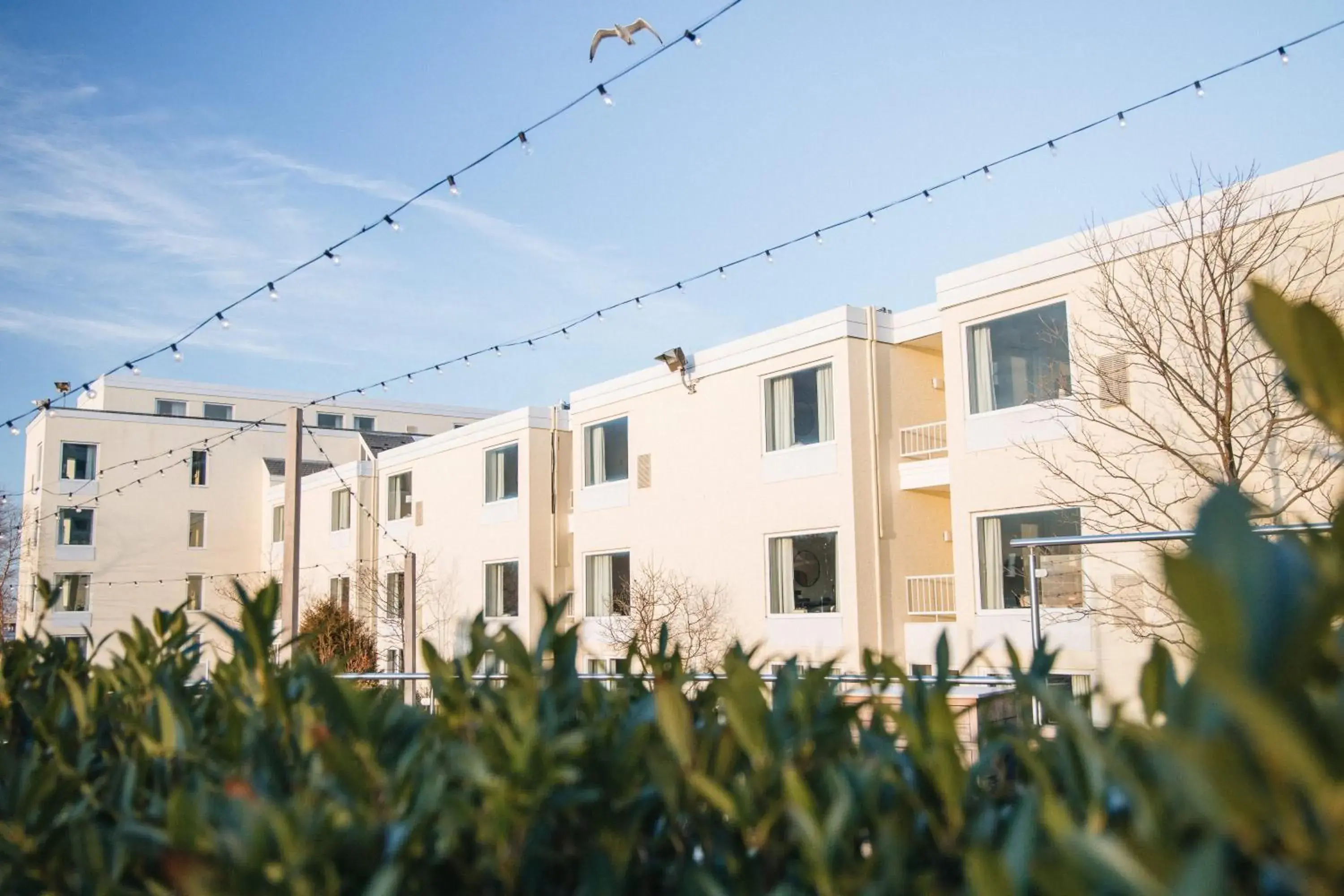 Facade/entrance in Newport Harbor Island Resort Facade/entrance in Newport Harbor Island Resort