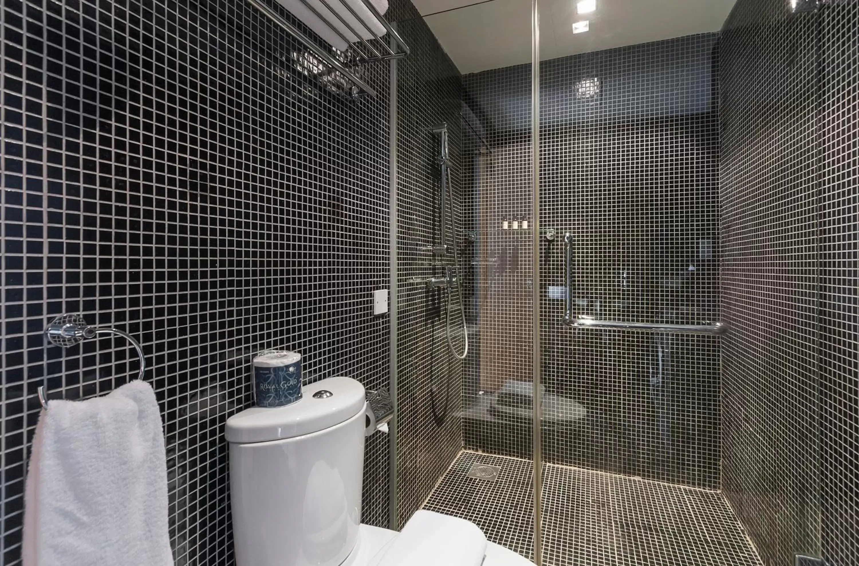 Bathroom in Citadines Fusionopolis Singapore