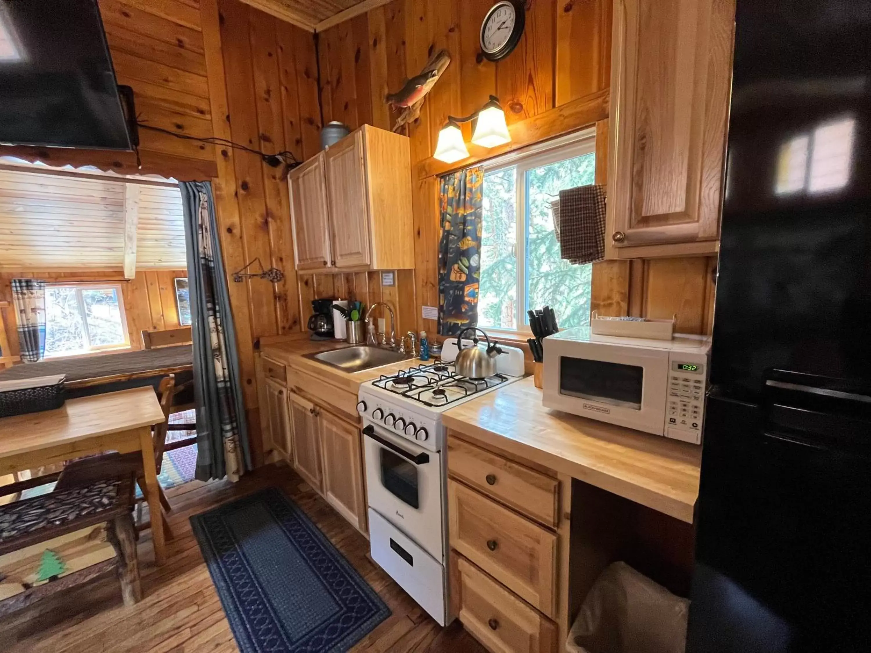 Kitchen/Kitchenette in Pine Haven Resort