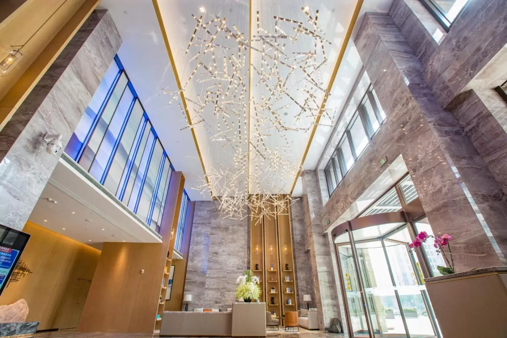 Lobby or reception in Shama Serviced Apartments Zijingang Hangzhou Lobby or reception in Shama Serviced Apartments Zijingang Hangzhou