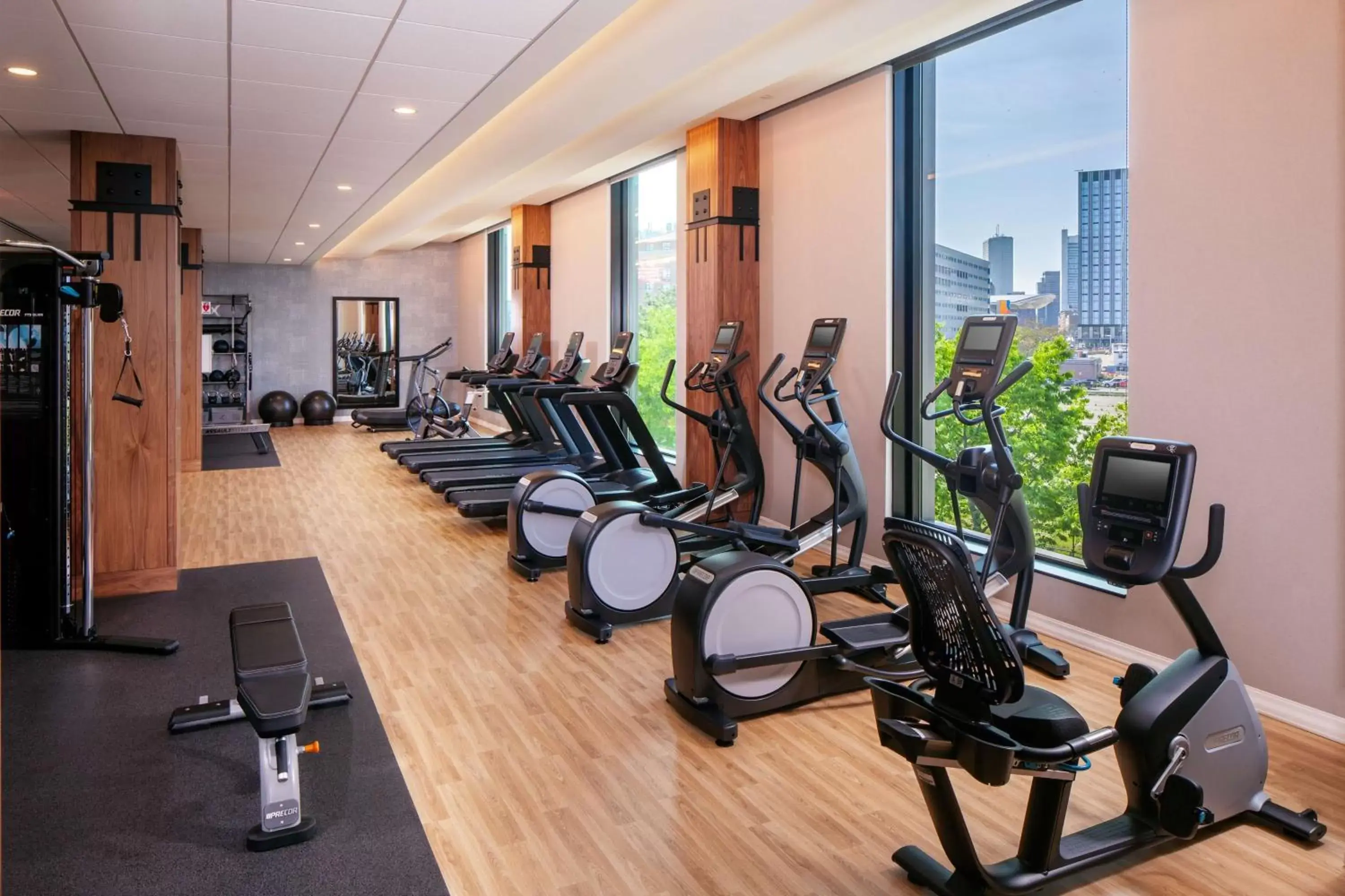 Fitness centre/facilities, Fitness Center/Facilities in Homewood Suites by Hilton Boston Seaport District
