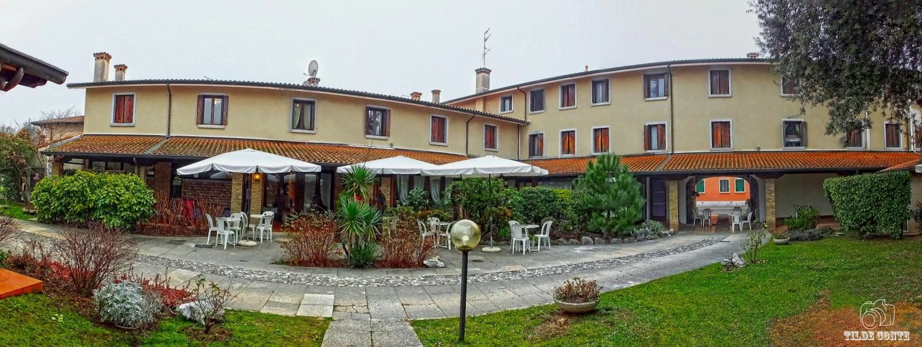 Patio in Hotel Al Posta
