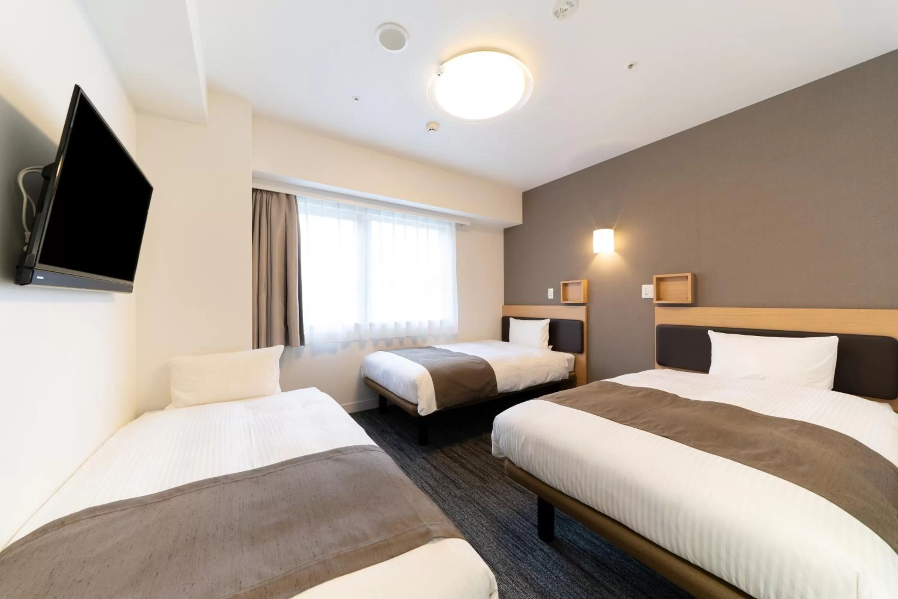 Bed in Pearl Hotel Shinjuku Akebonobashi