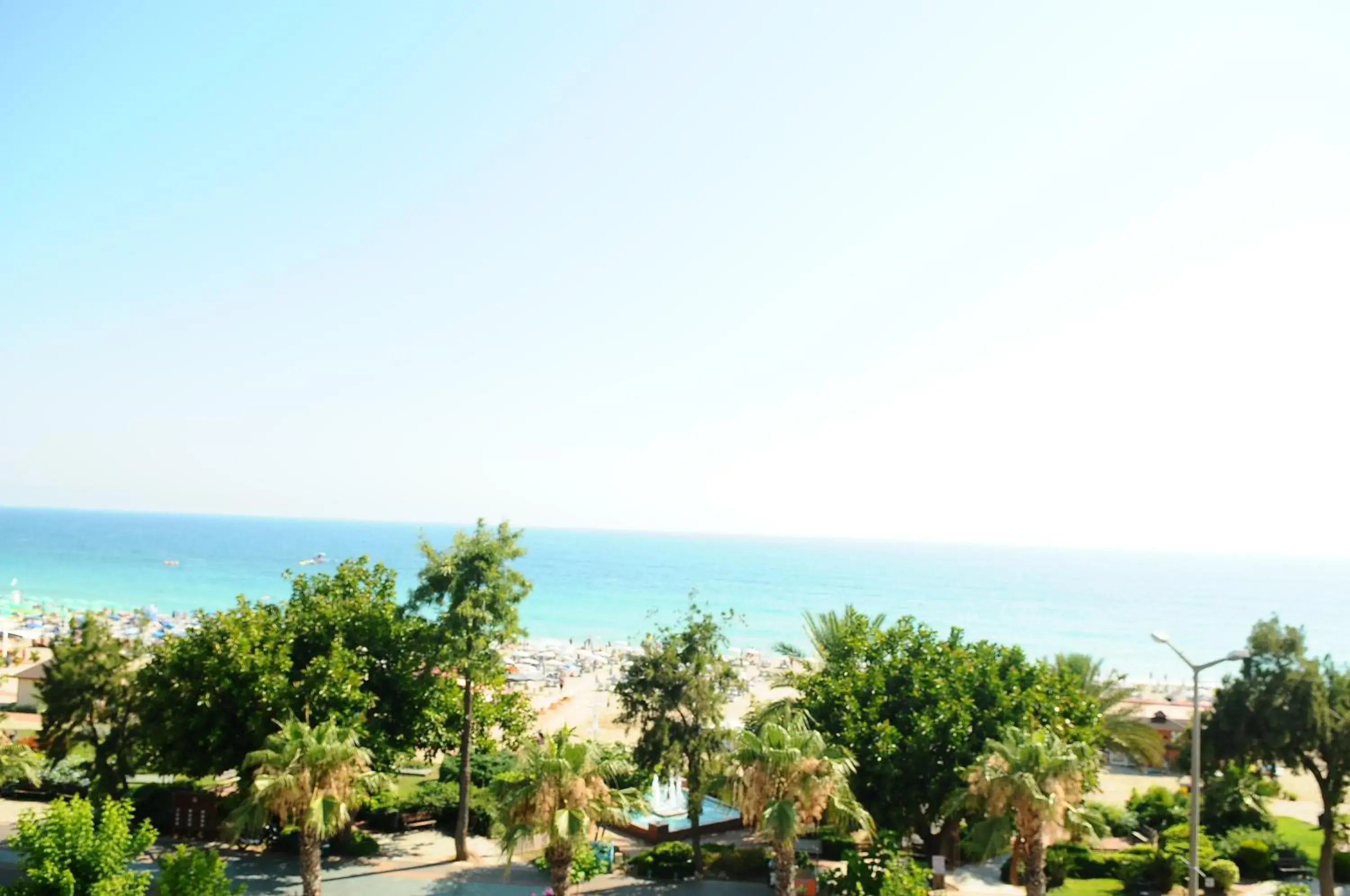 Sea view in Kleopatra Beach Yildiz Hotel