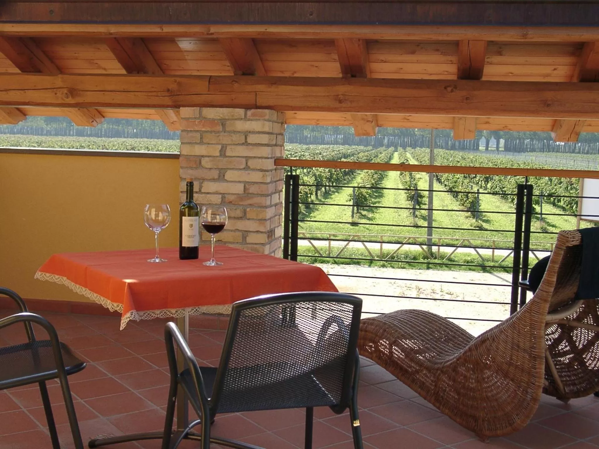 Patio in Il Milione Country Hotel