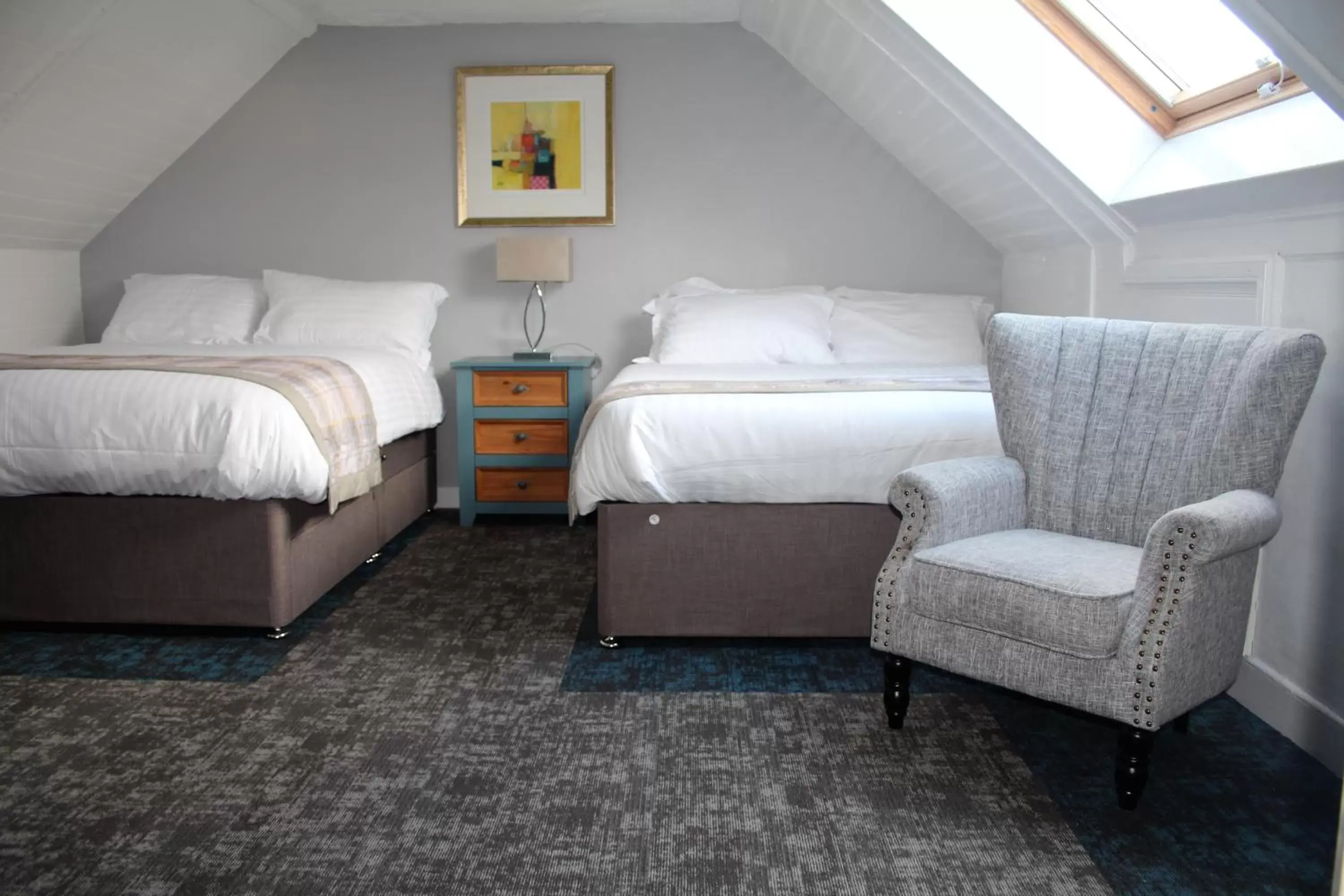 Bed in The Kirkcudbright Bay Hotel