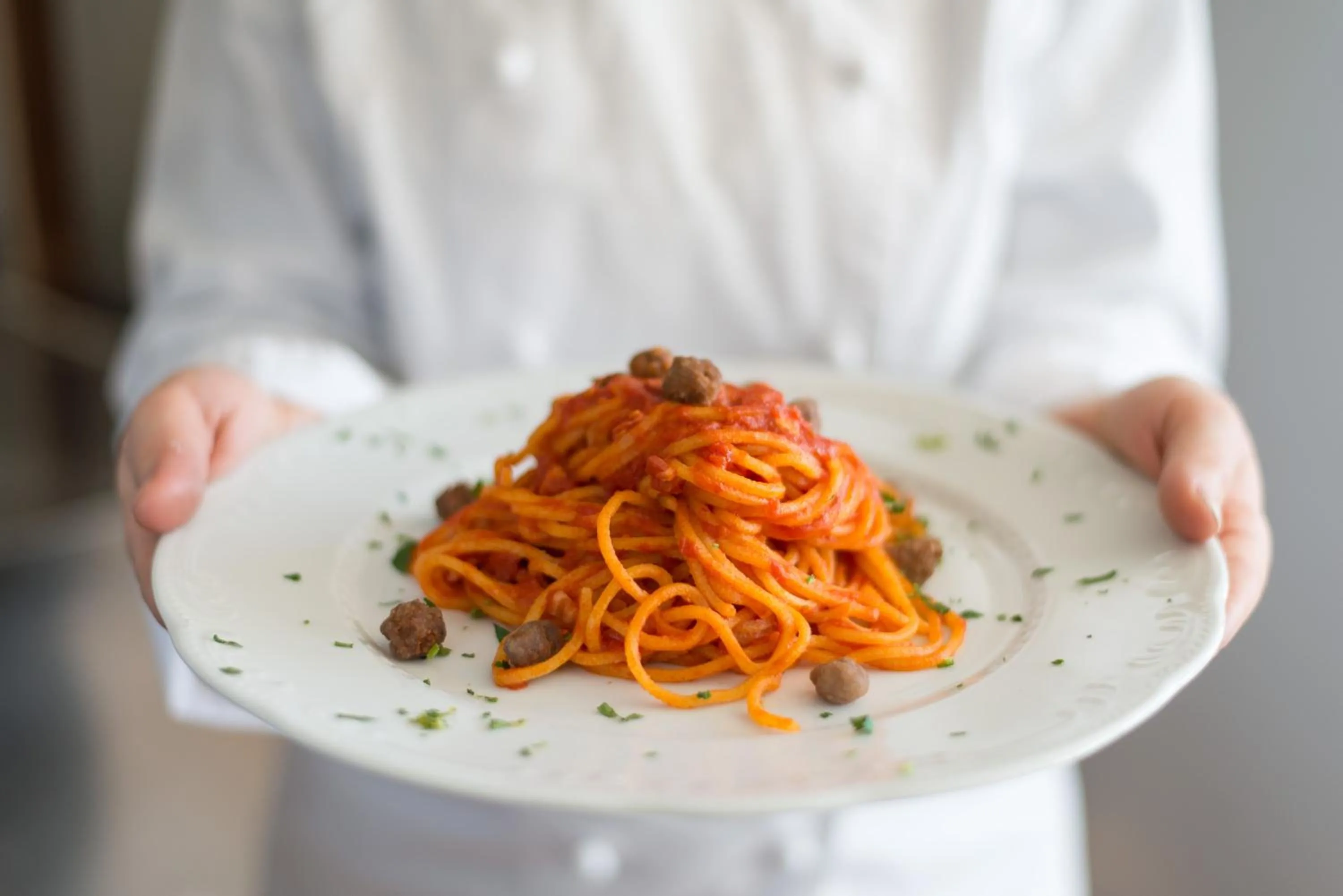 Food close-up in Hotel Iris