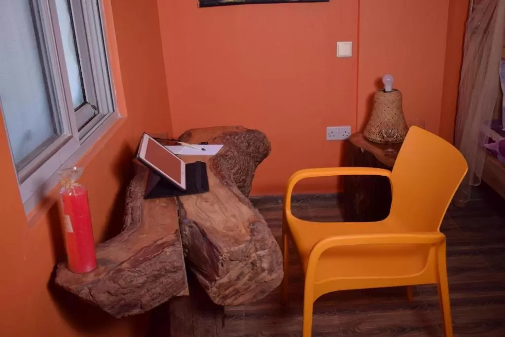 Seating Area in African Tribe Suites