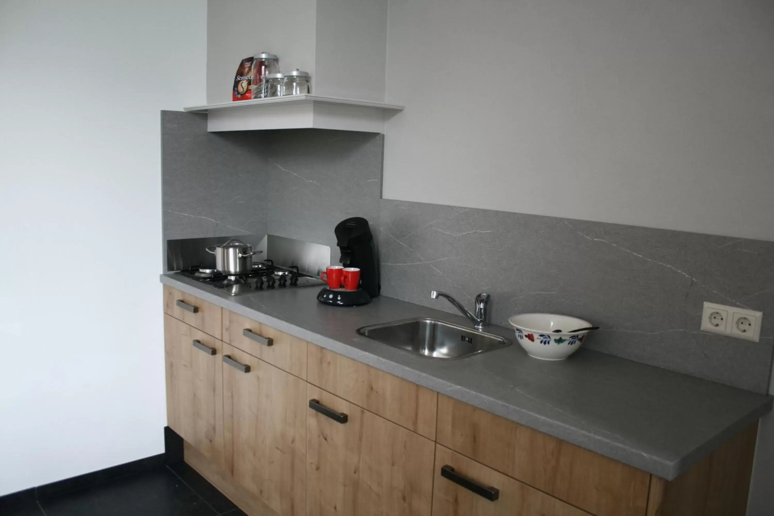 Kitchen/Kitchenette in De Borg Vakantie Appartementen