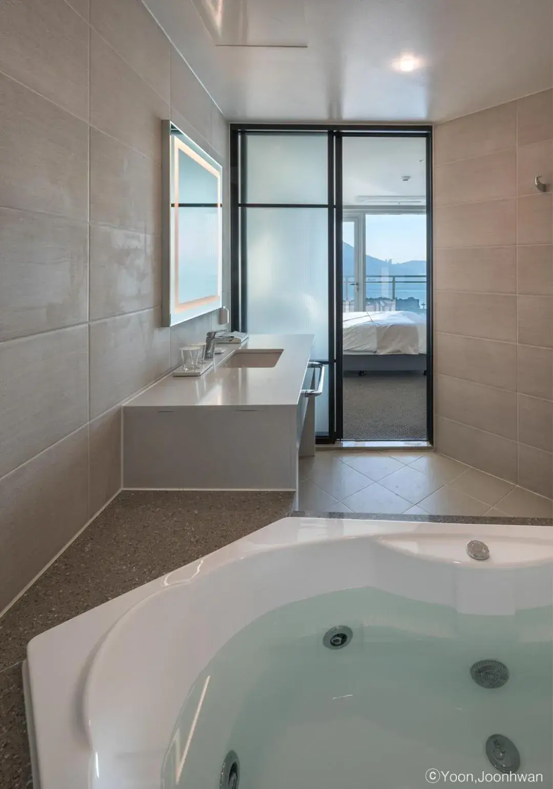 Bath, Bathroom in Grab The Ocean Songdo