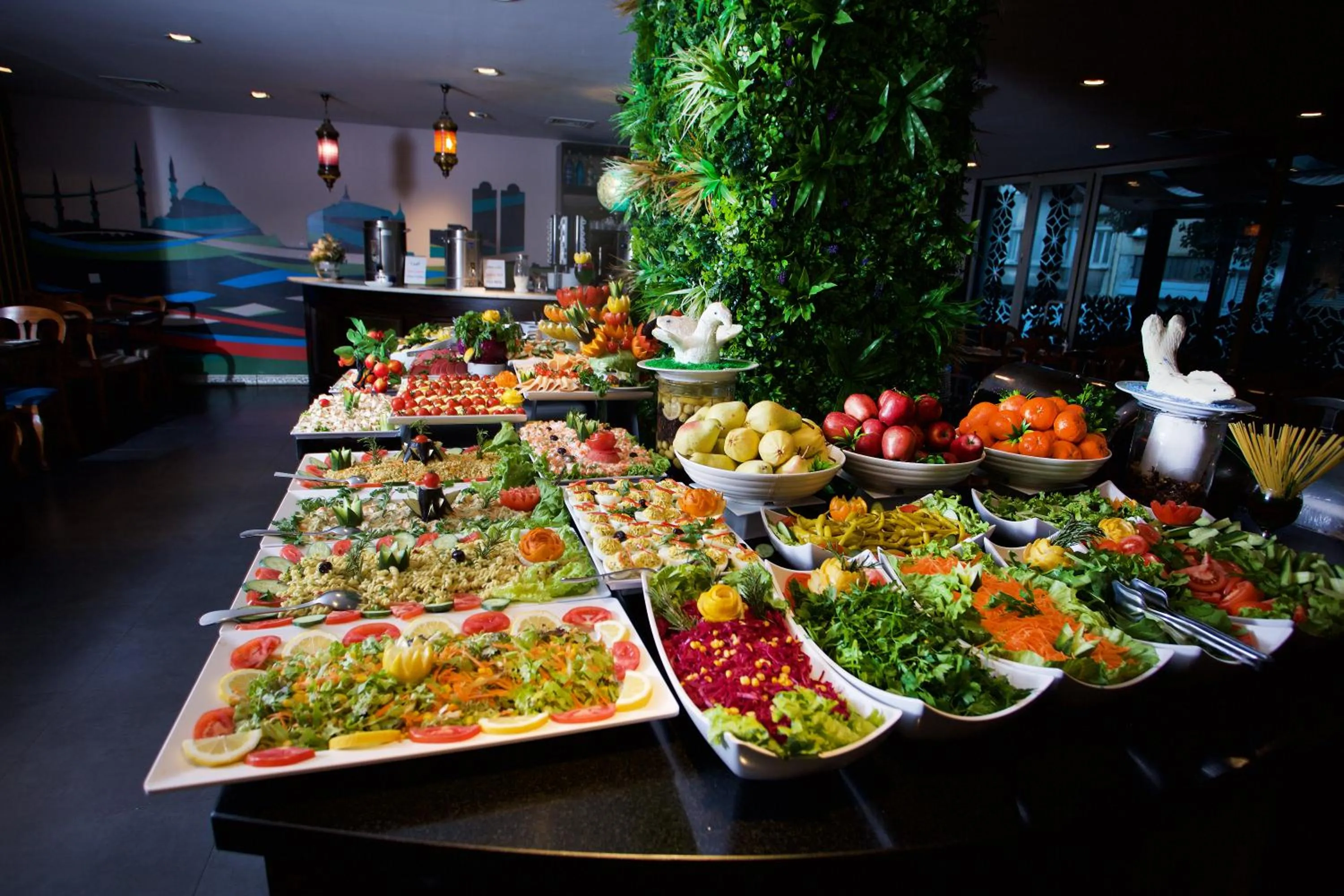 Food and drinks in All Seasons Hotel