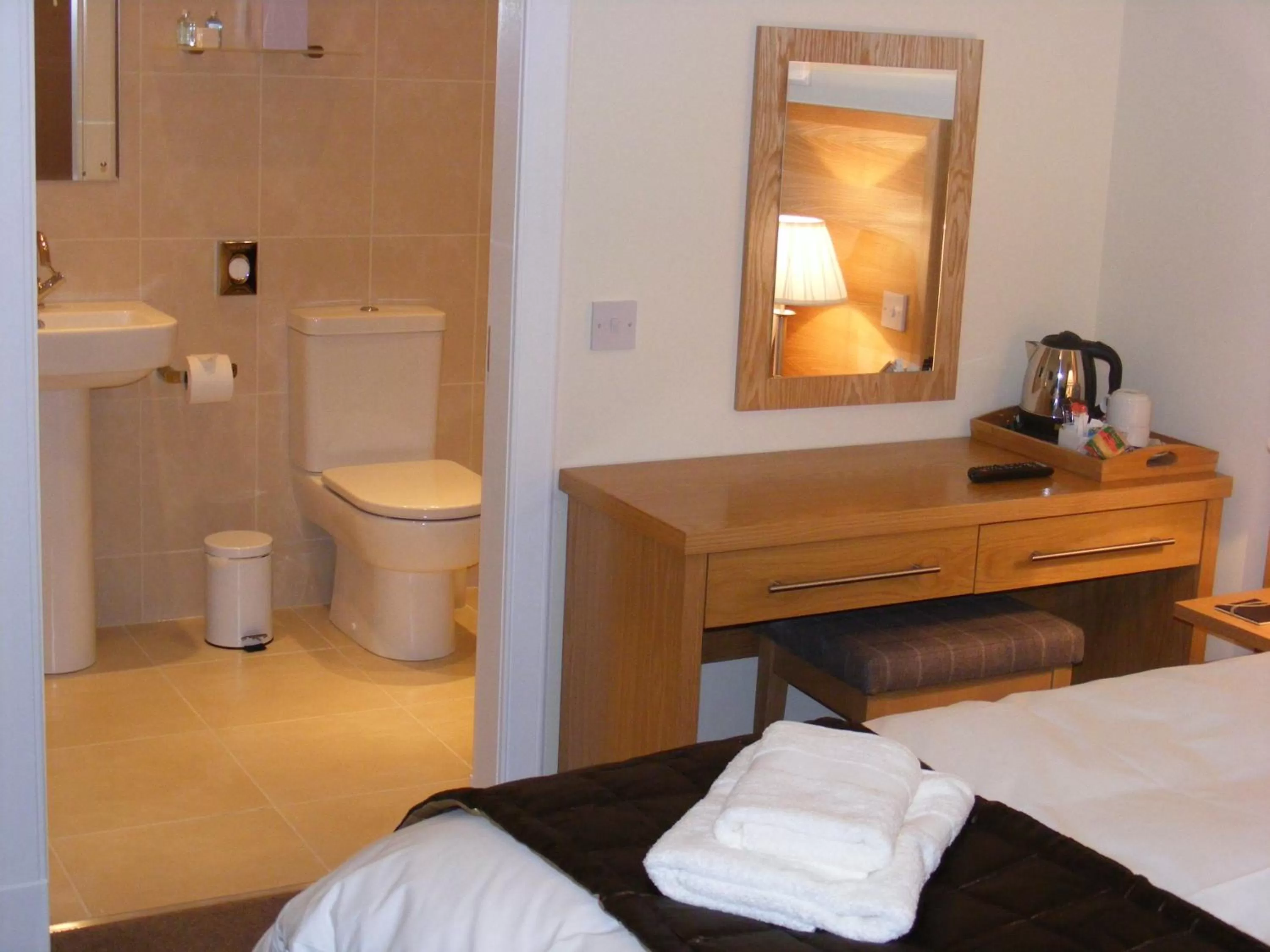 Decorative detail, Bed in Schiehallion Hotel