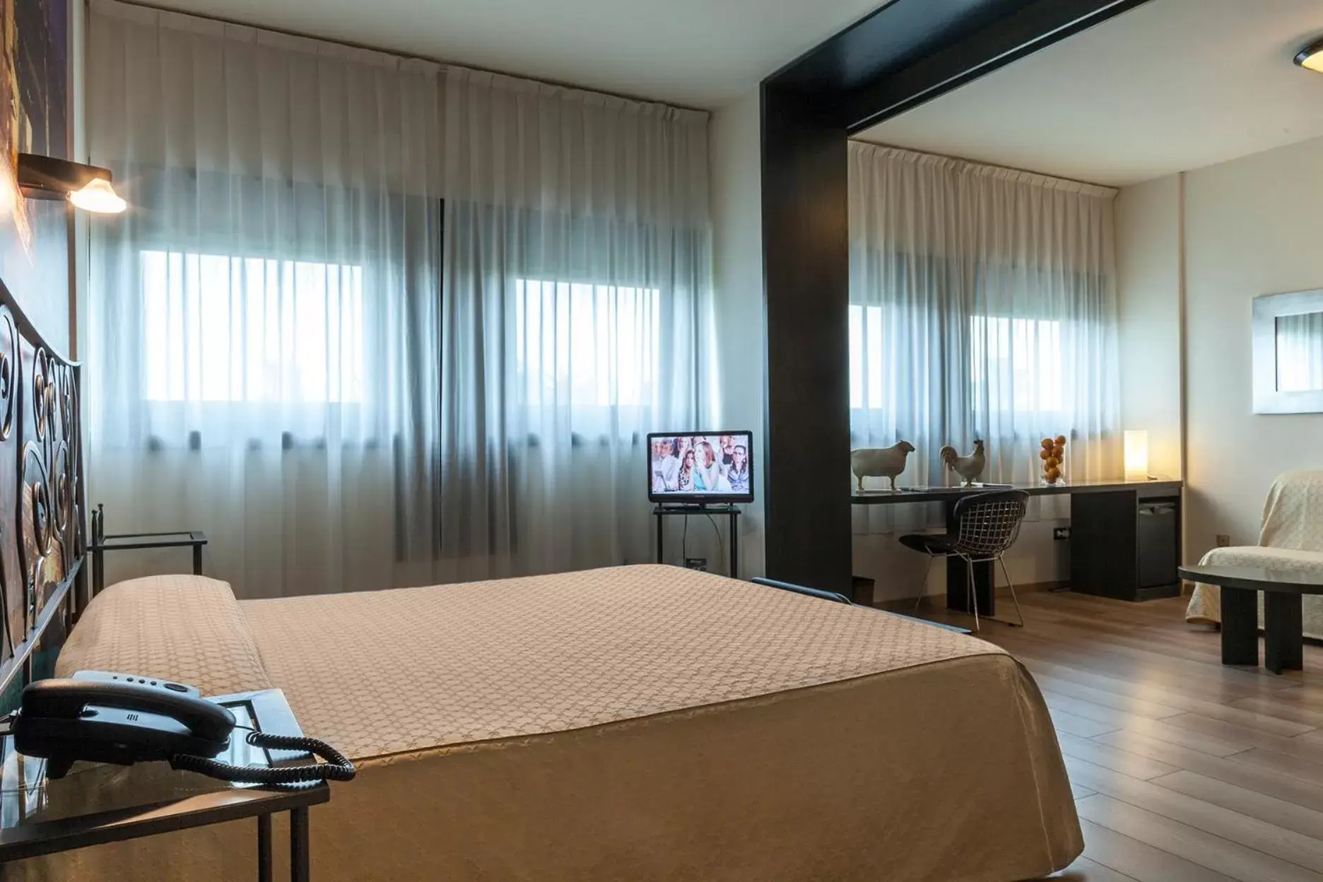 Bed in Hotel Saccardi & Spa - Adults Only