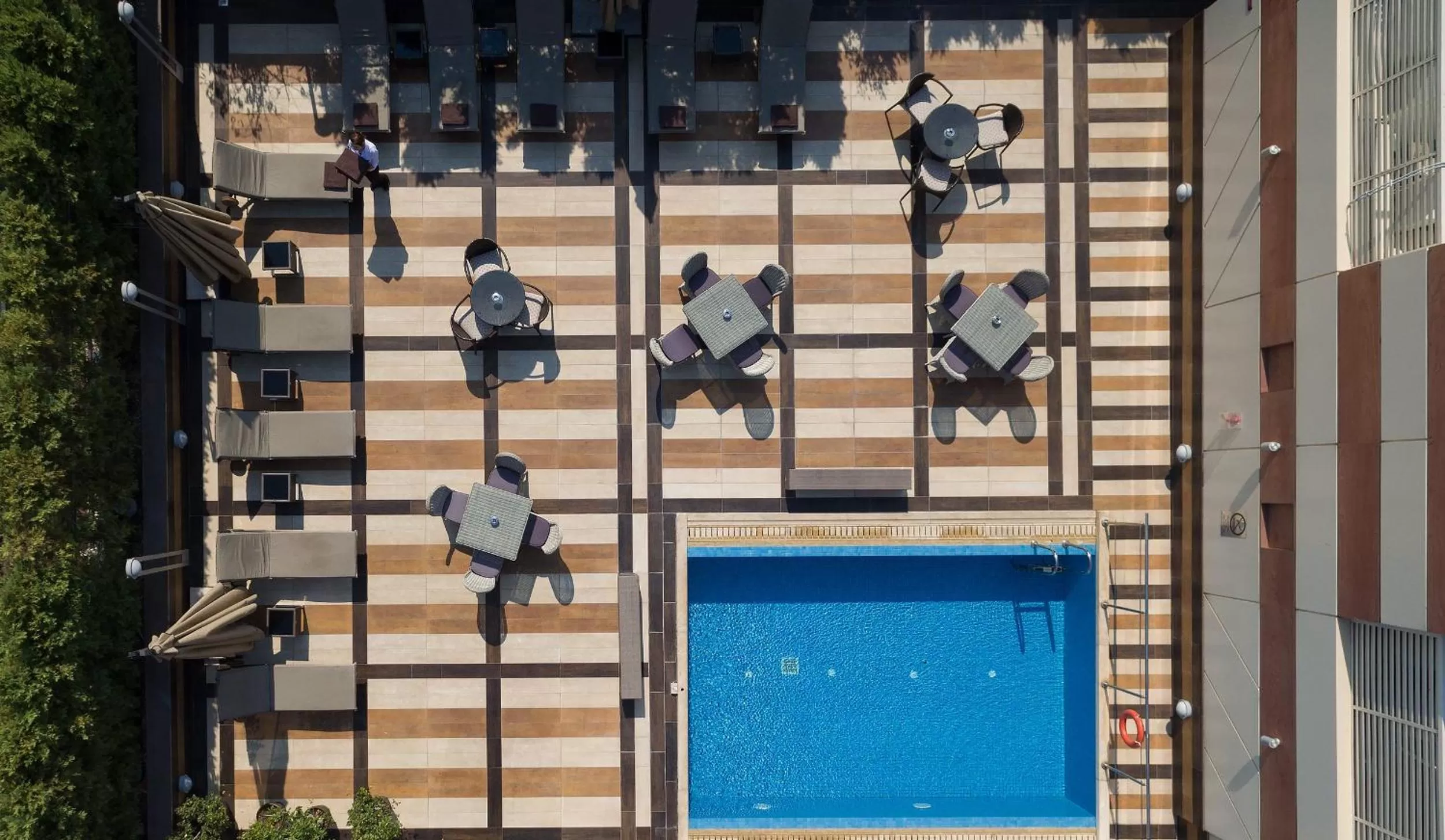 Swimming pool in Crowne Plaza Athens City Centre by IHG