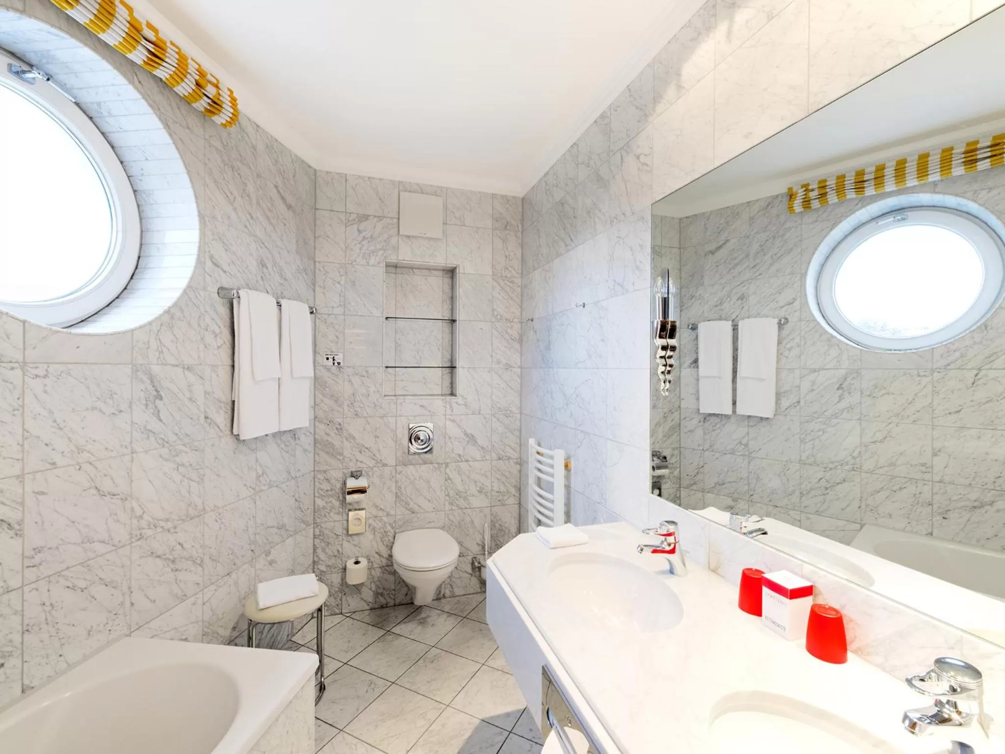 Bathroom in DORMERO Hotel Halle