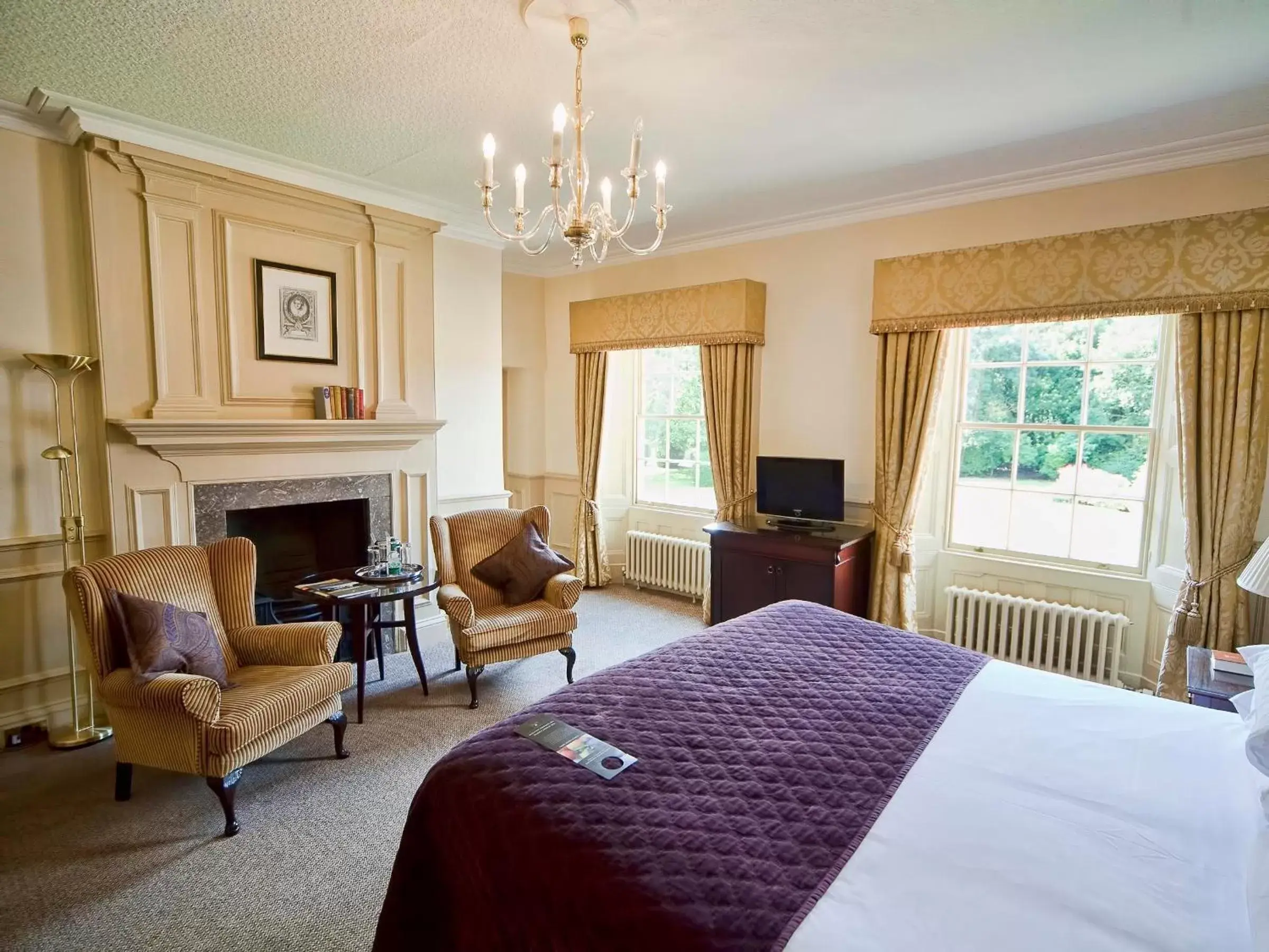 Bedroom in Ansty Hall