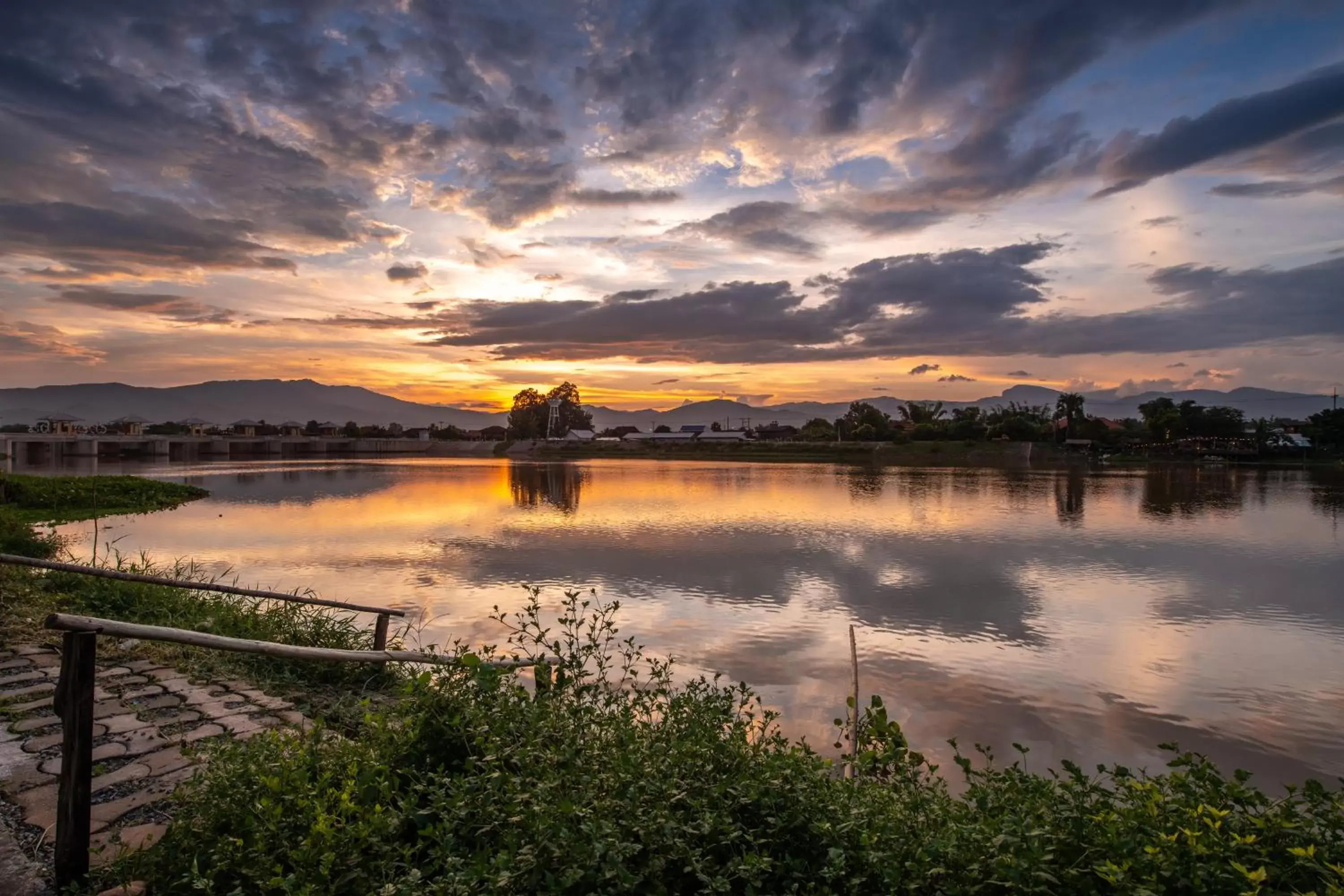 Natural landscape in Doi Inthanon Riverside resort