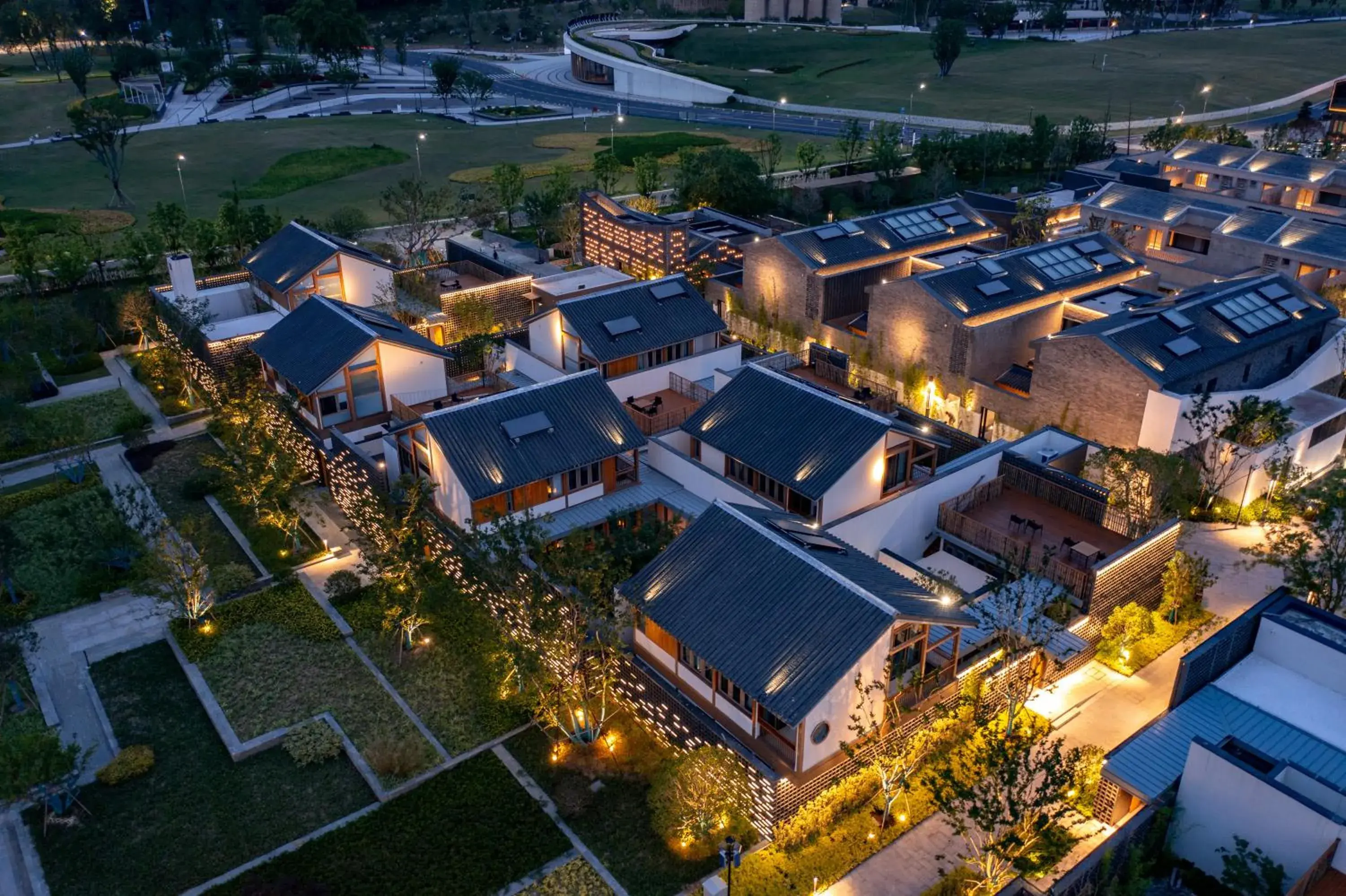 Bird's eye view, Bird's-eye View in voco Nanjing Garden Expo, an IHG Hotel